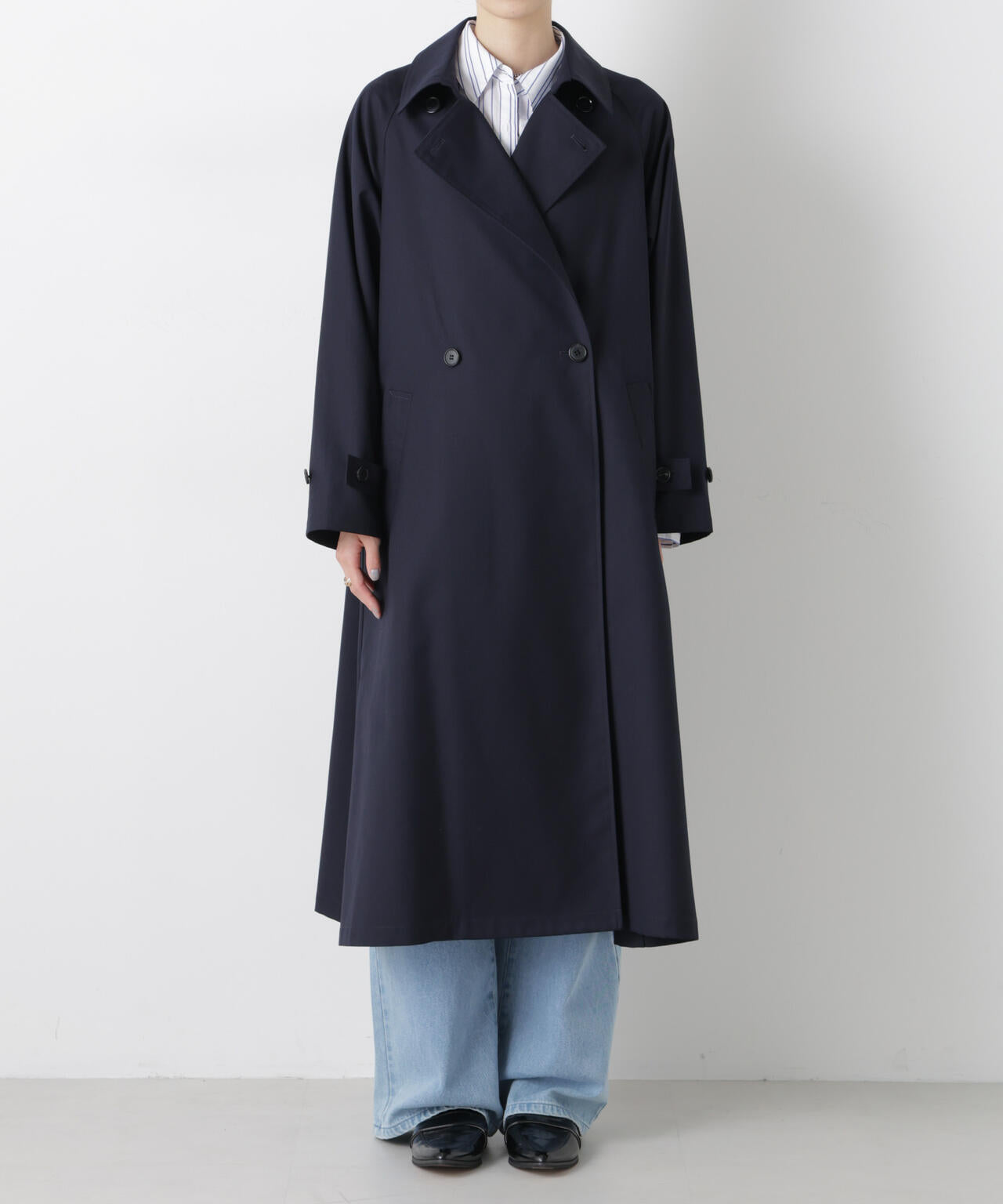 撥水 ＆ 花粉ガード トレンチコート