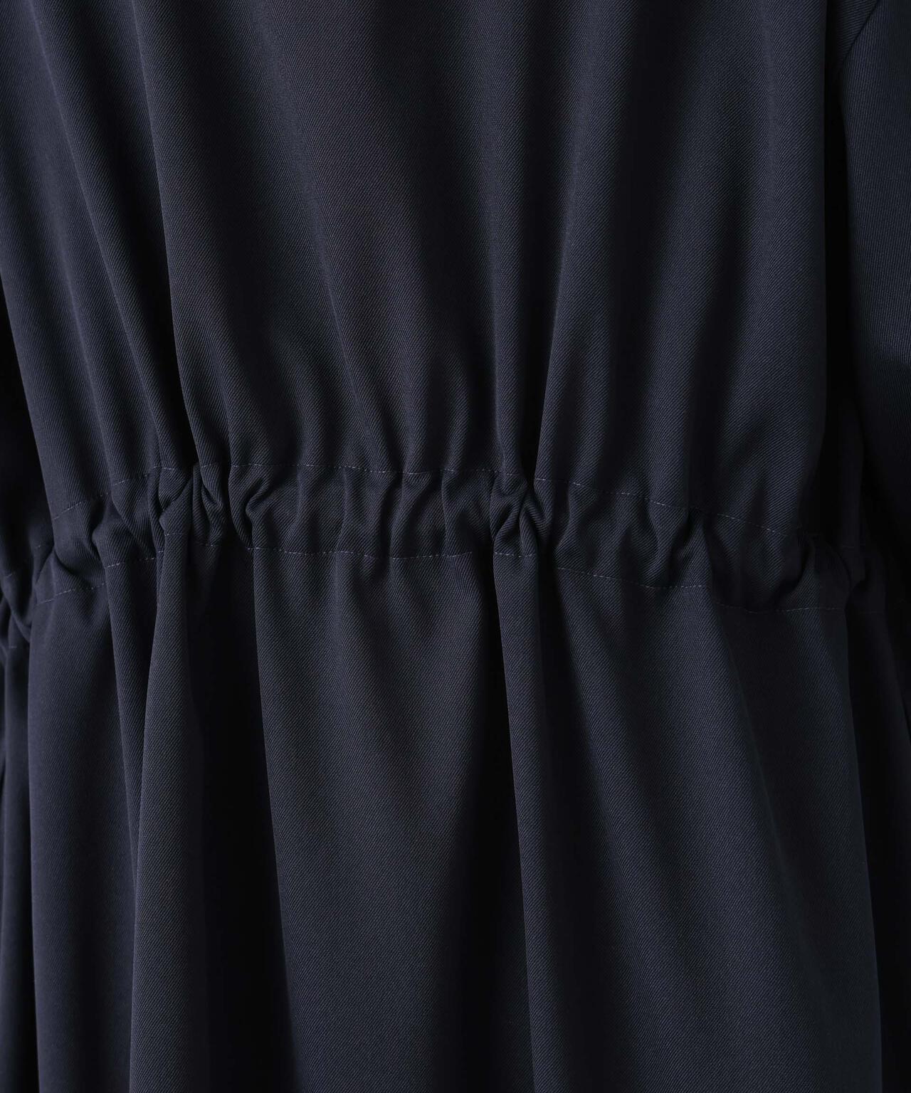 撥水&花粉ガード ドロストノーカラーコート 6736111304