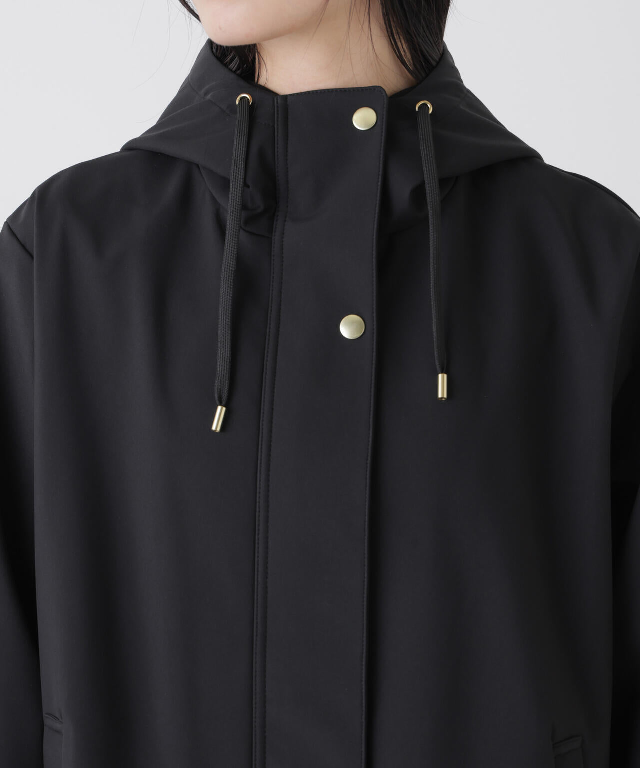 撥水＆花粉ガード フードブルゾン 6736112300