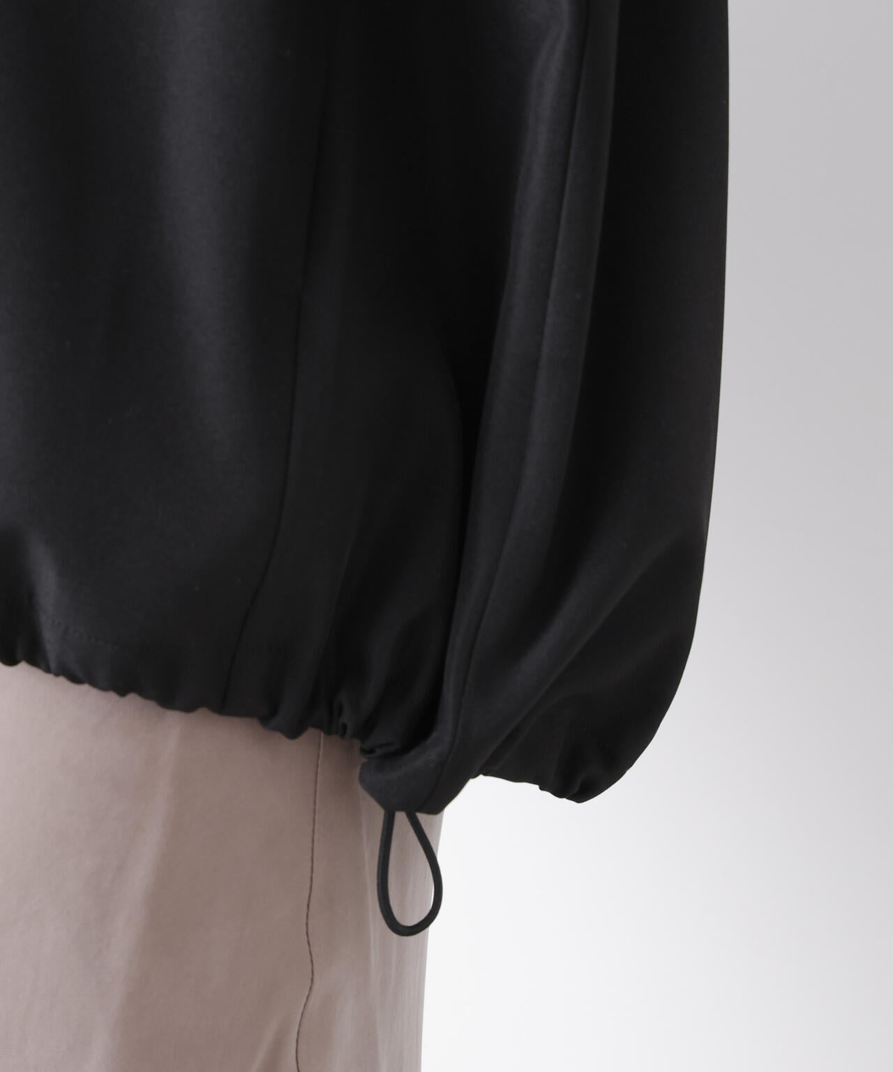 撥水加工 ドロストヘムリブブルゾン 6736112302