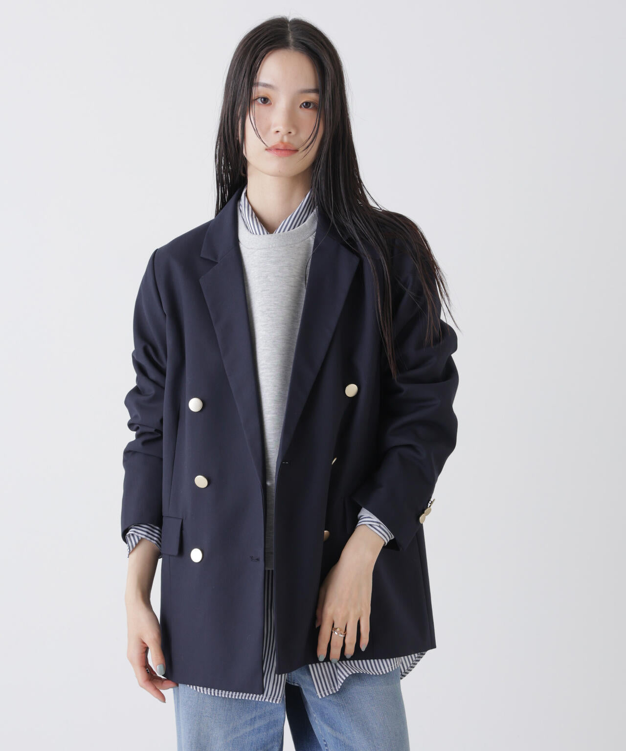 ダブルブレストジャケット 6736116300