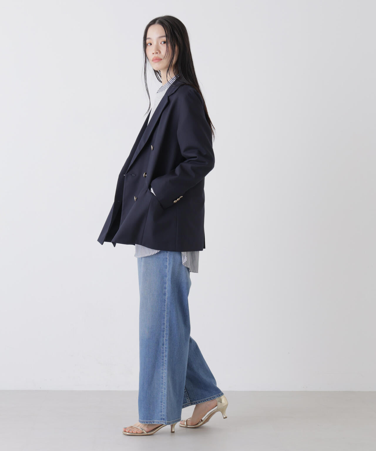 ダブルブレスト ジャケット