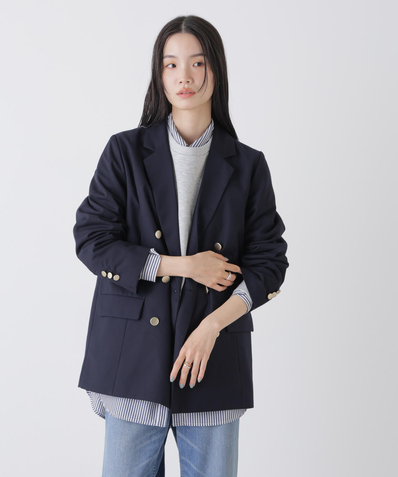 ダブルブレストジャケット 6736116300