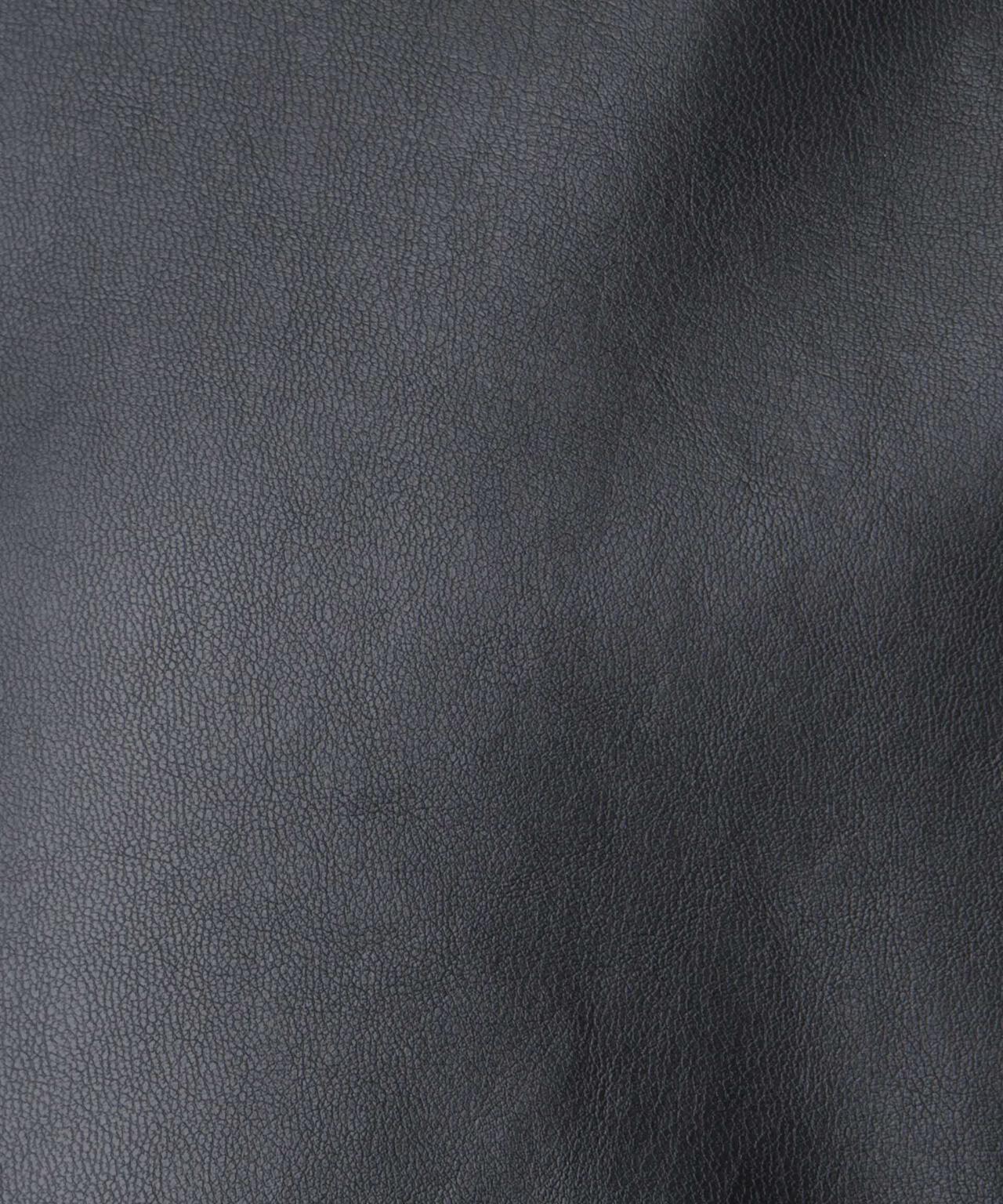 フェイクレザーパールドットノーカラージャケット 6736116302