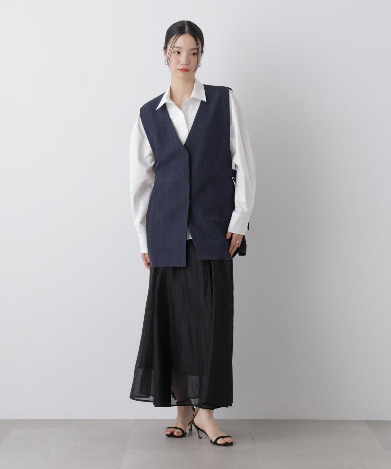 多機能 サイドベルト ミドル ジレ ( セットアップ 可)