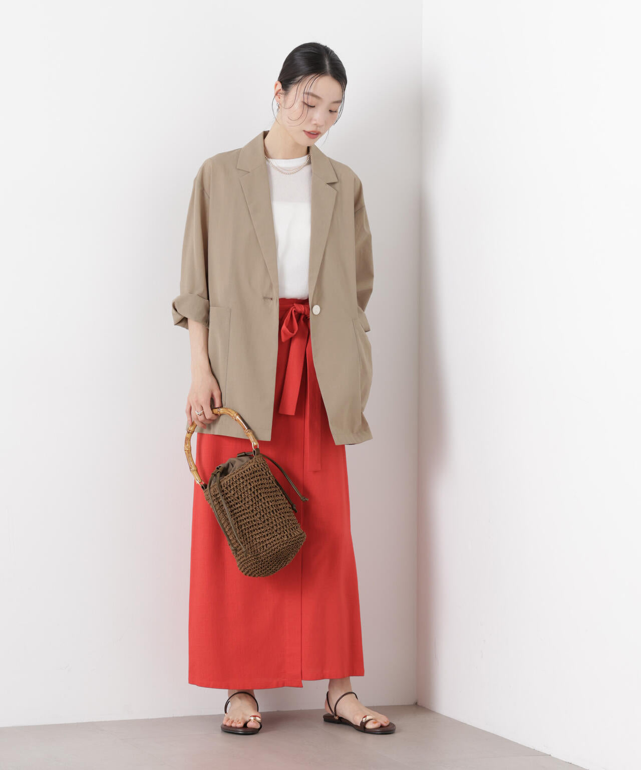 ソフトシアーシングルジャケット(セットアップ可) 6736116305