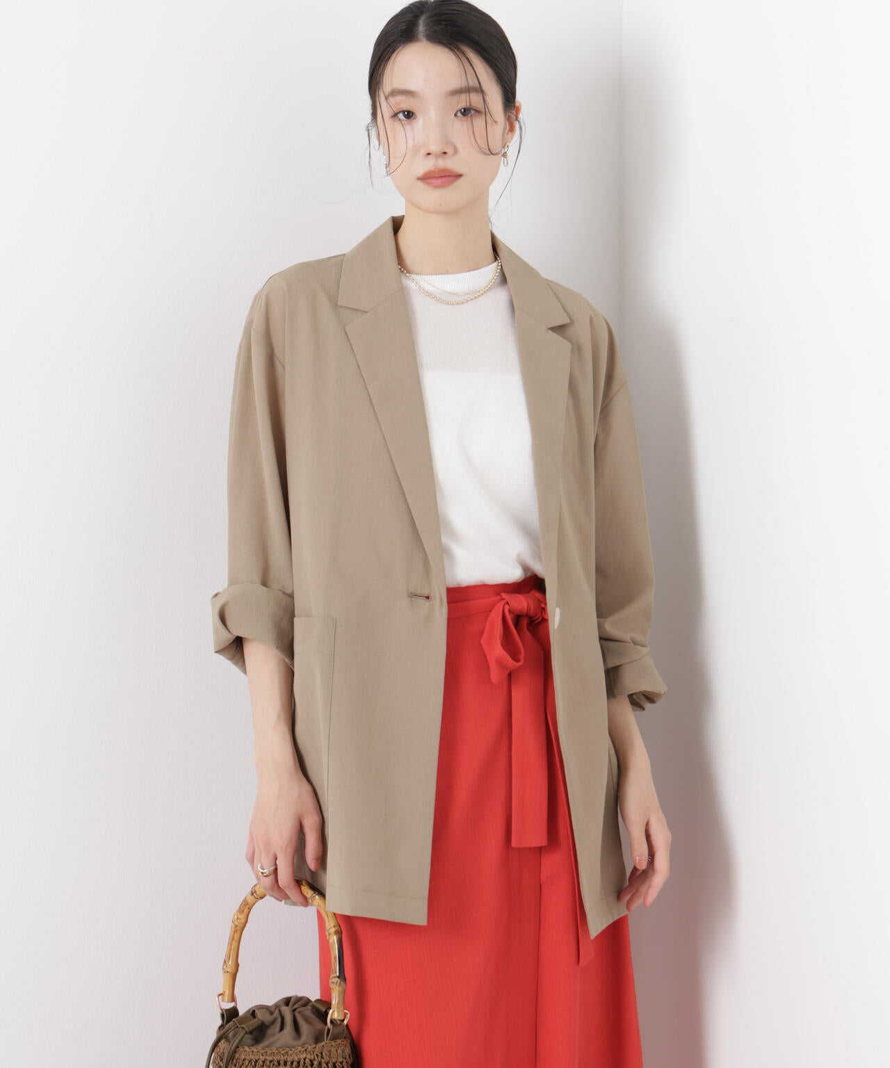 ソフトシアーシングルジャケット(セットアップ可) 6736116305