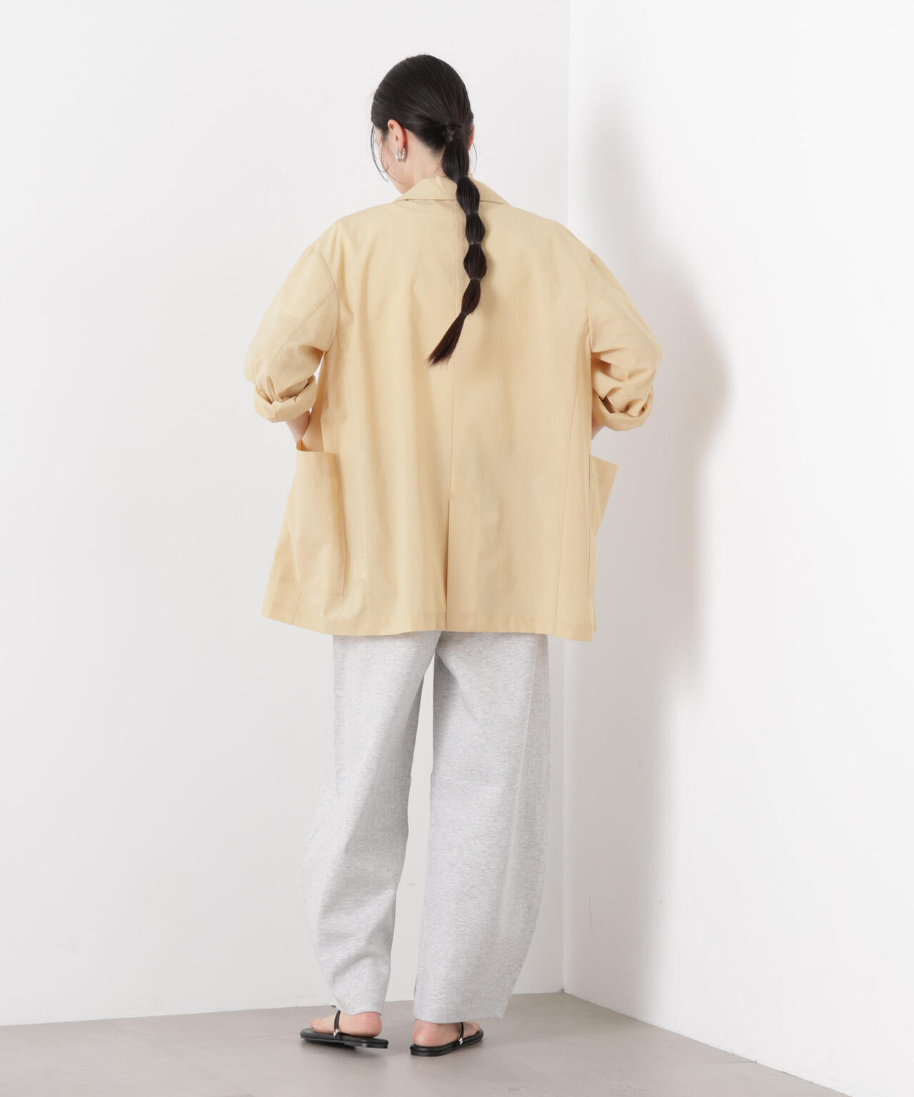 ソフトシアーシングルジャケット(セットアップ可) 6736116305