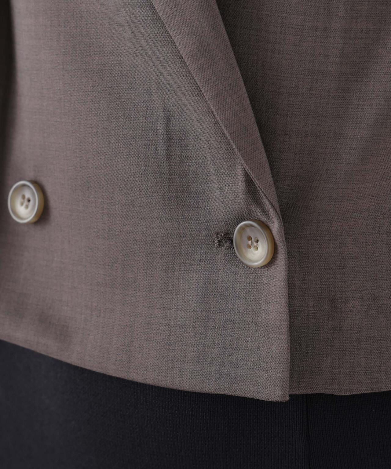 ショート丈ワイドジャケット(セットアップ可) 6736116307