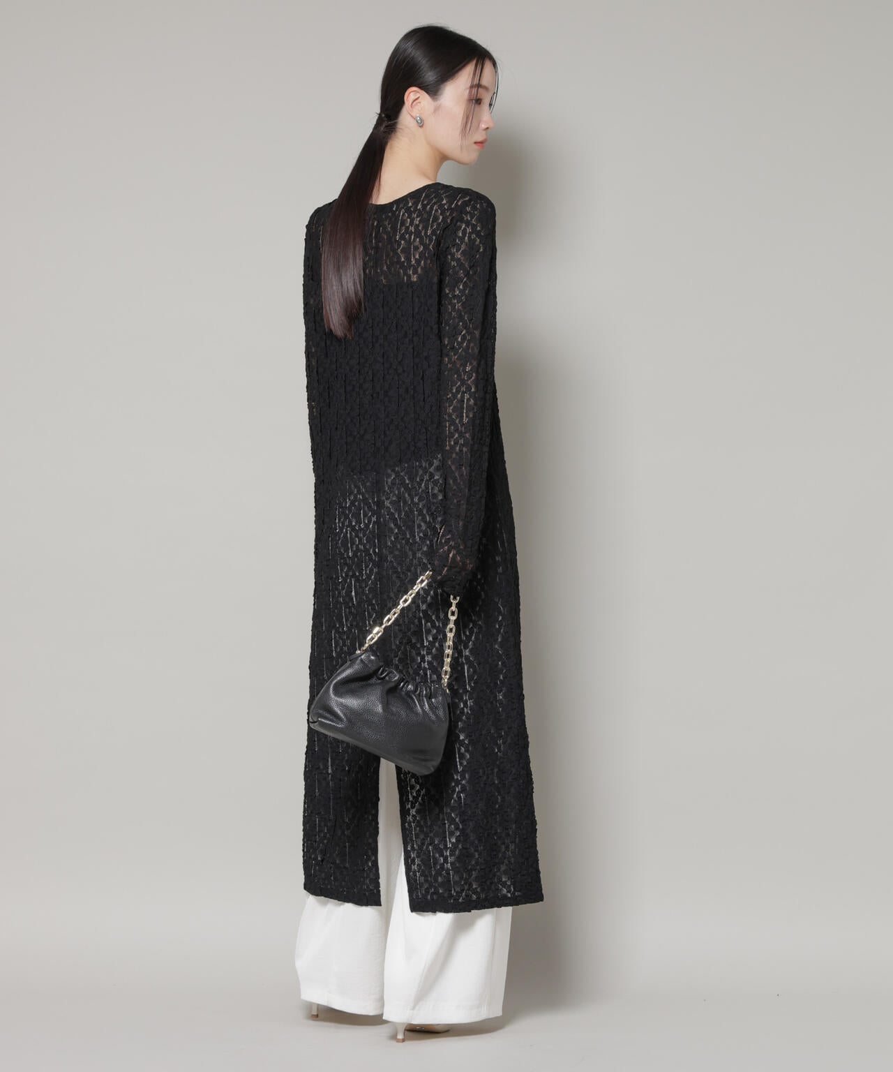 カットレースマキシワンピース 6736119300