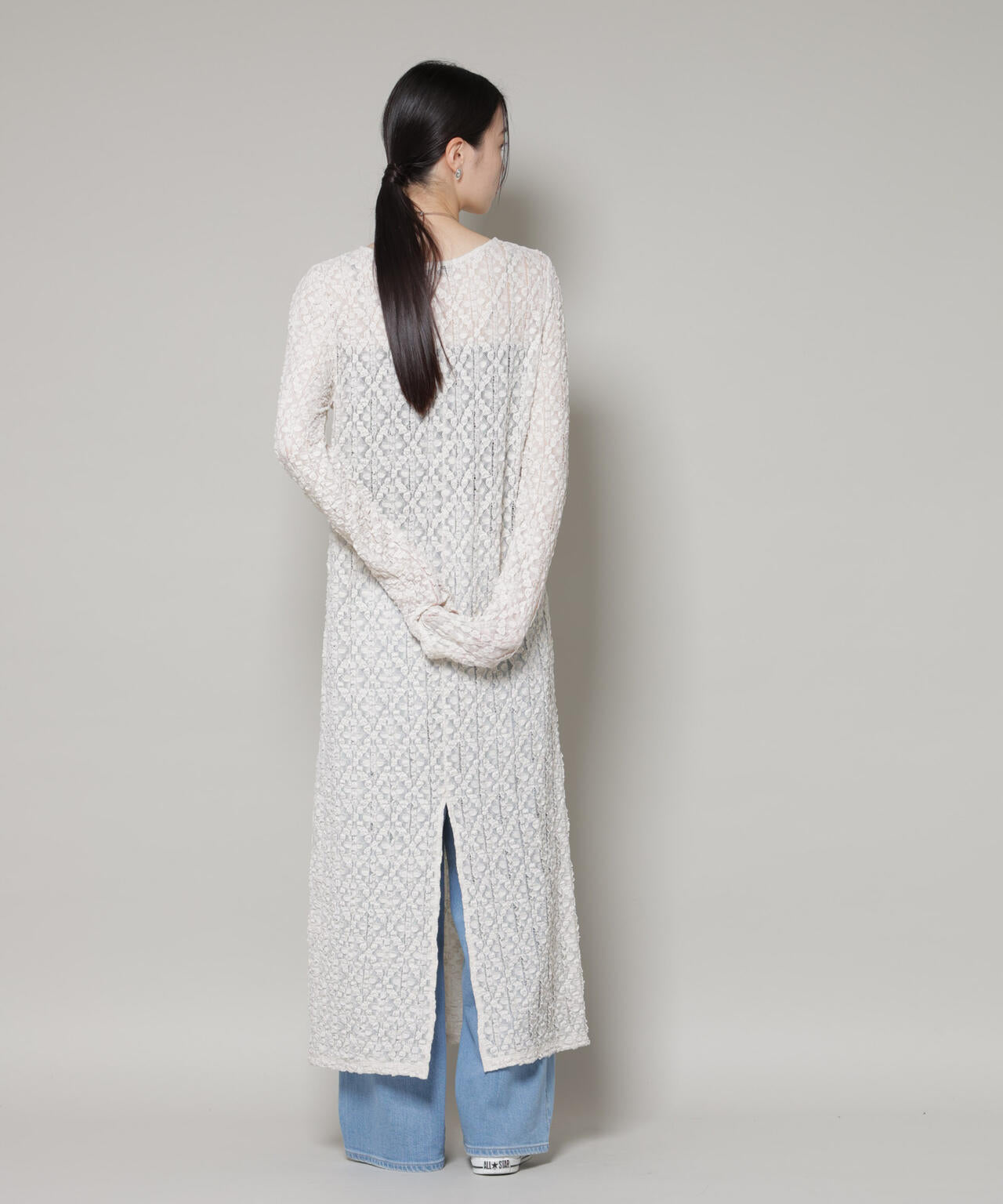 カットレースマキシワンピース 6736119300