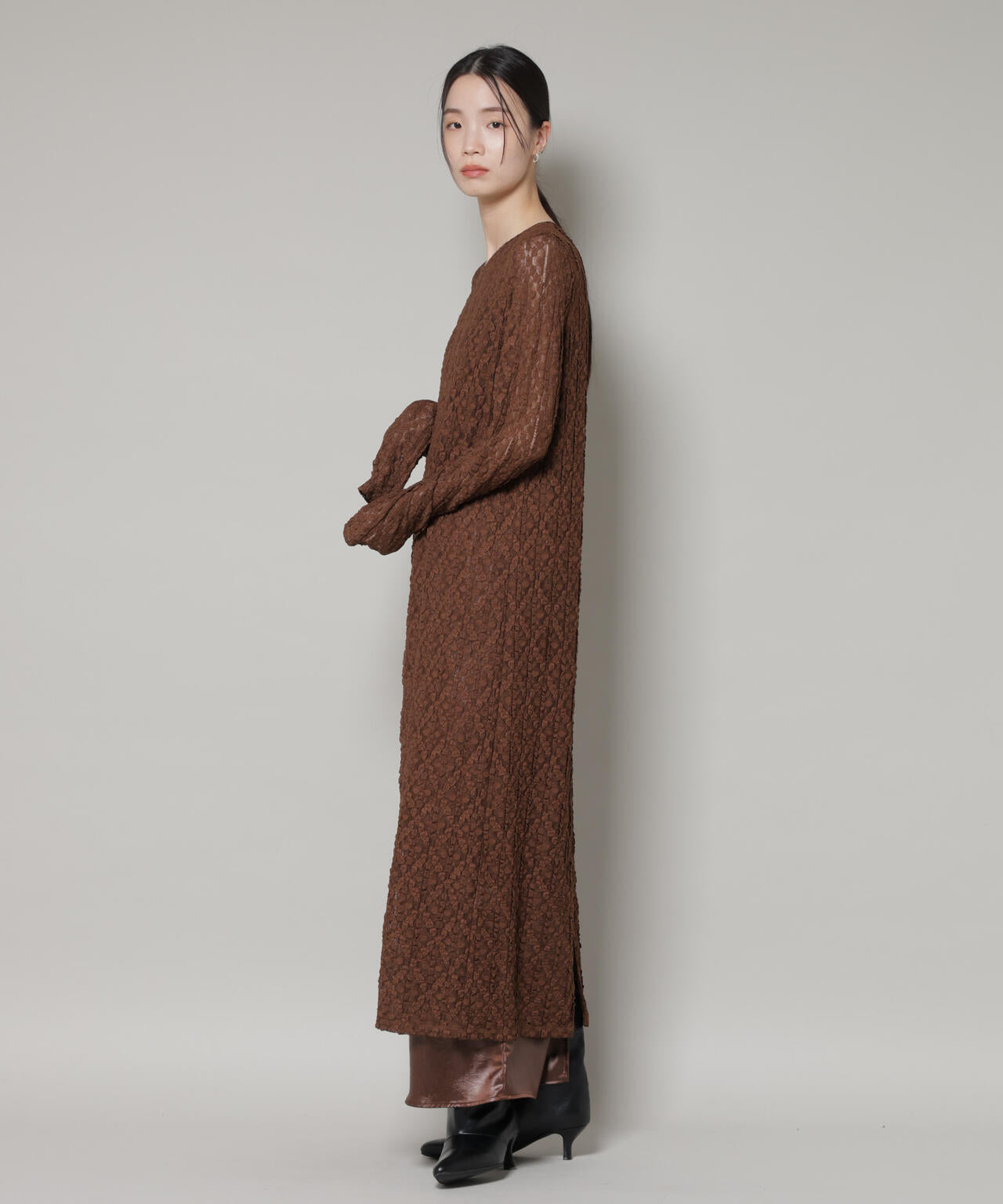 カットレースマキシワンピース 6736119300