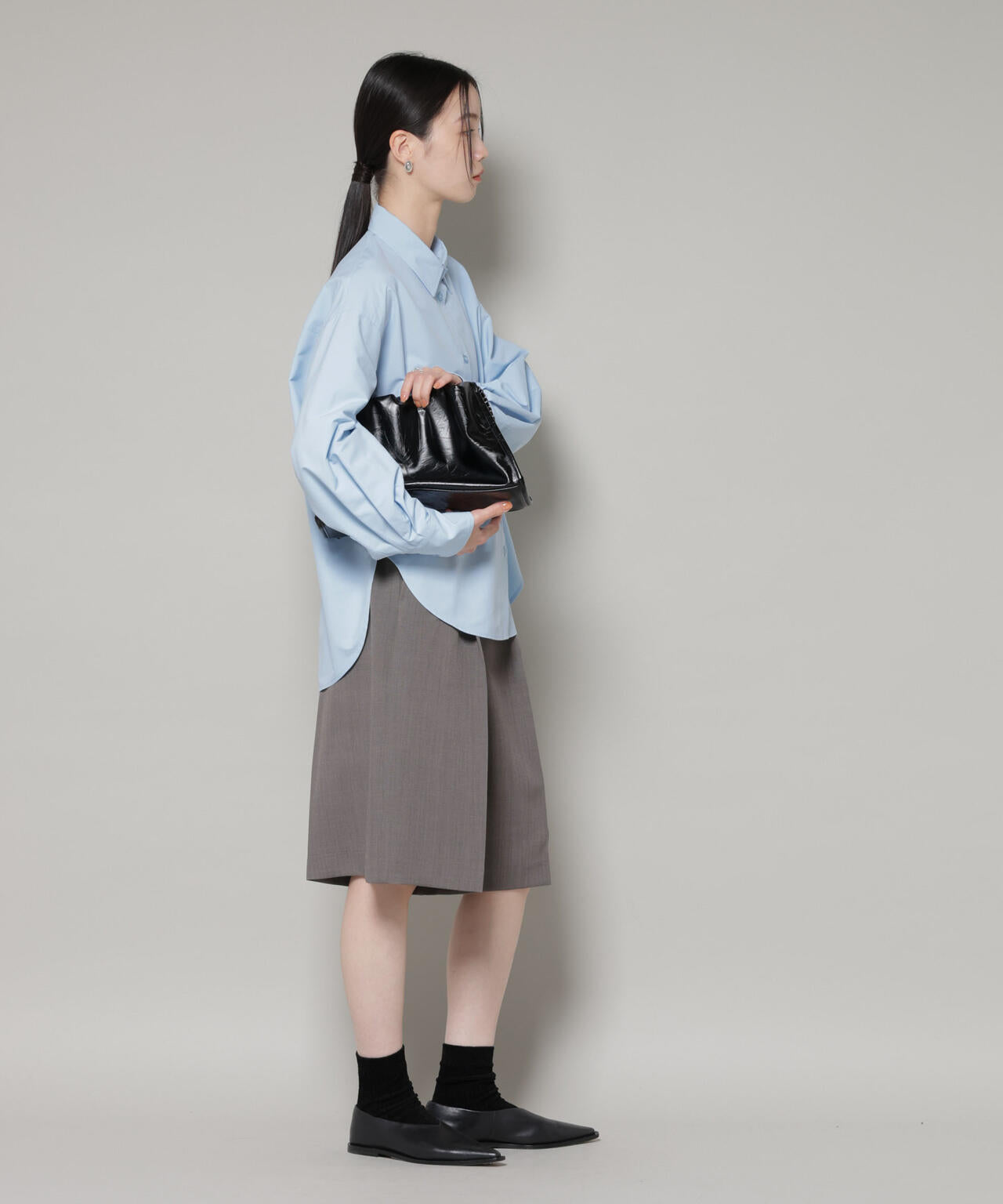 Vネックベスト×ハーフパンツ セットアップ 6736119301