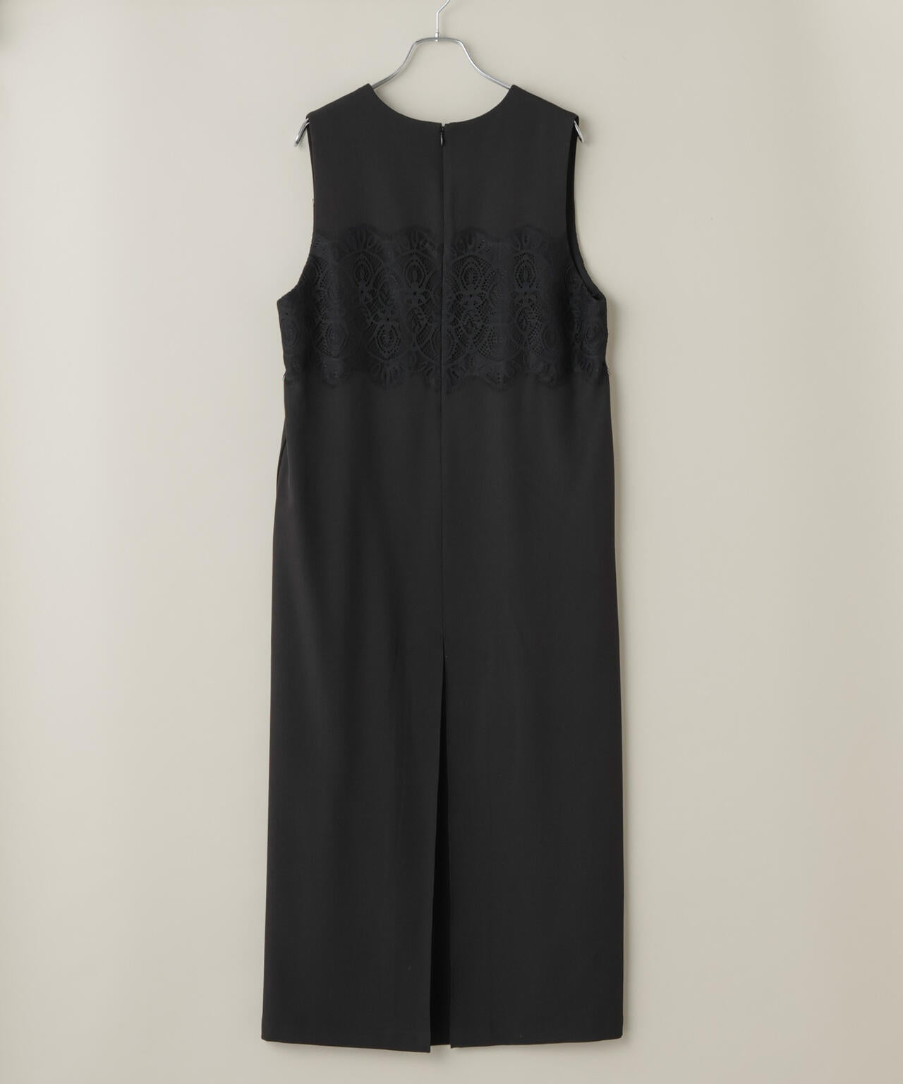 レース切り替えノースリーブワンピース 6736119304