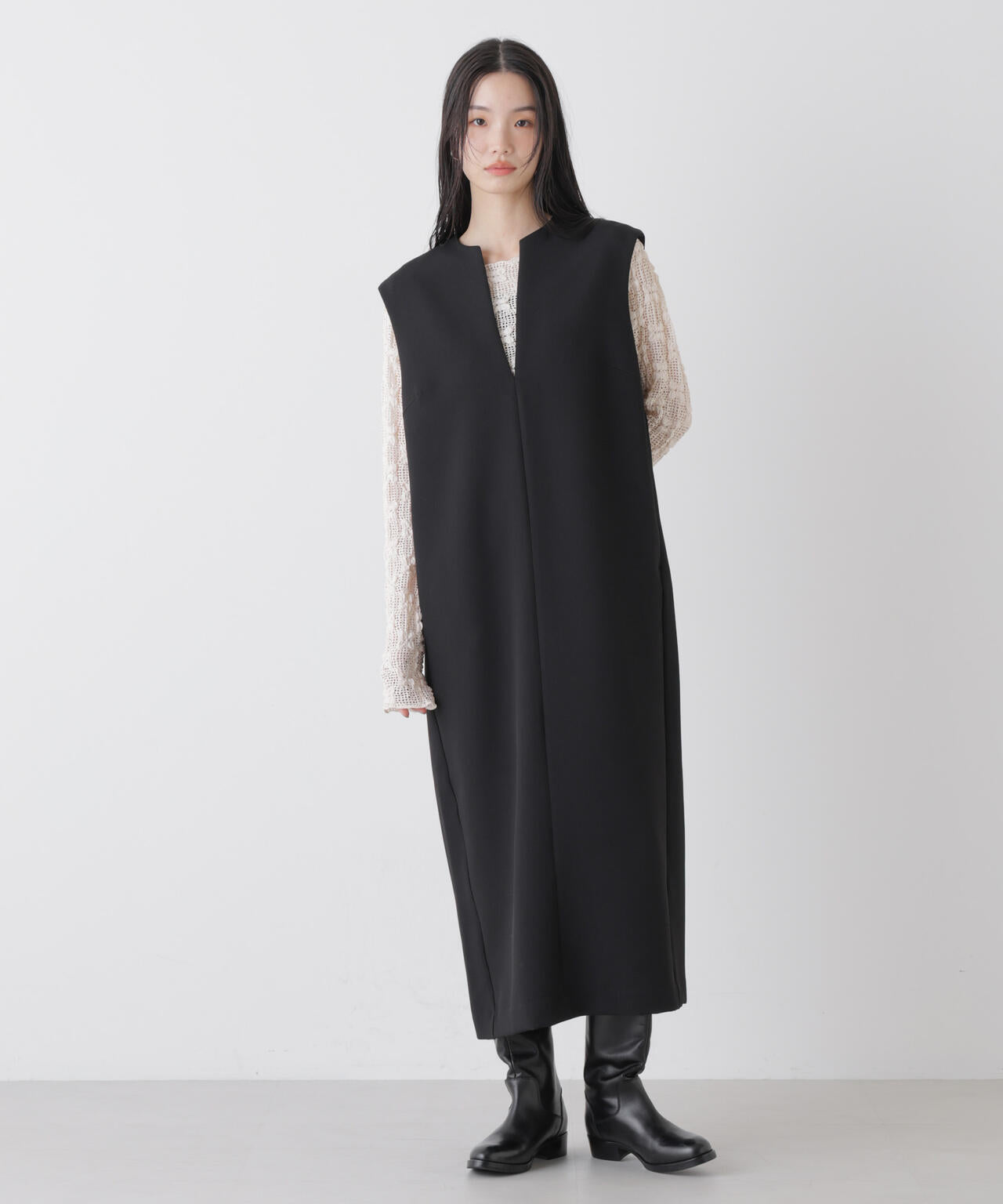 キーネックワンピース 6736119308