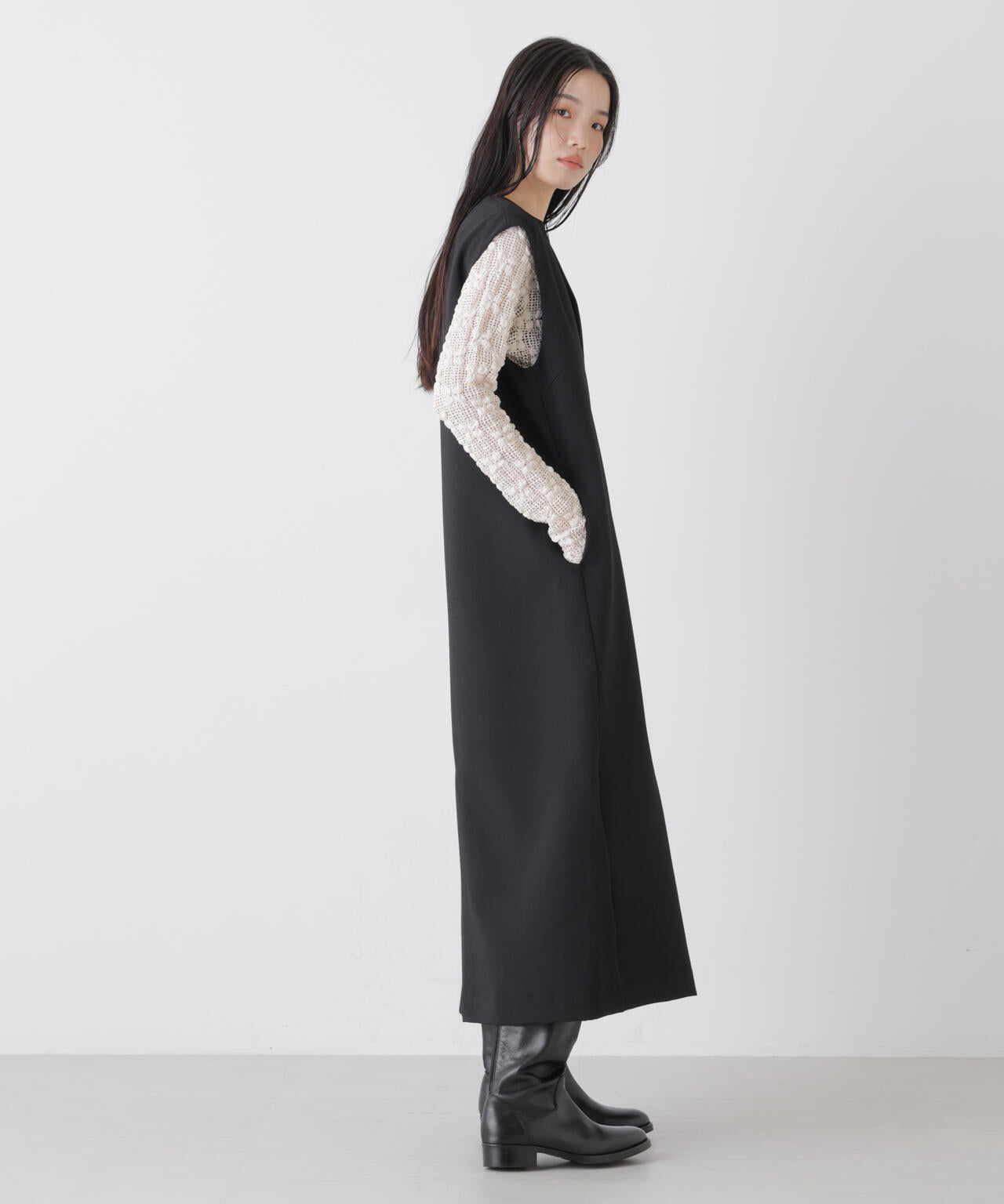 キーネックワンピース 6736119308