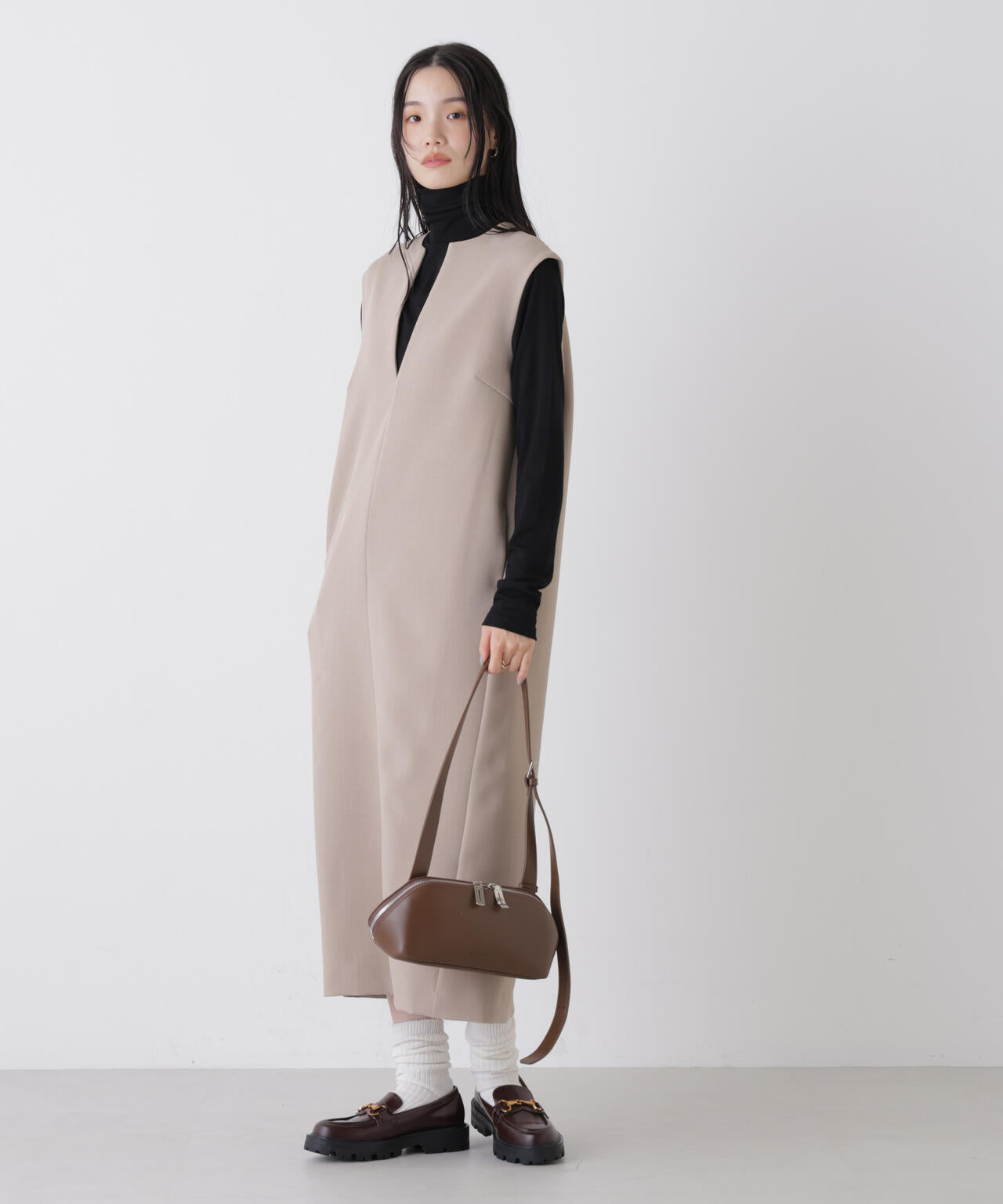 キーネックワンピース 6736119308