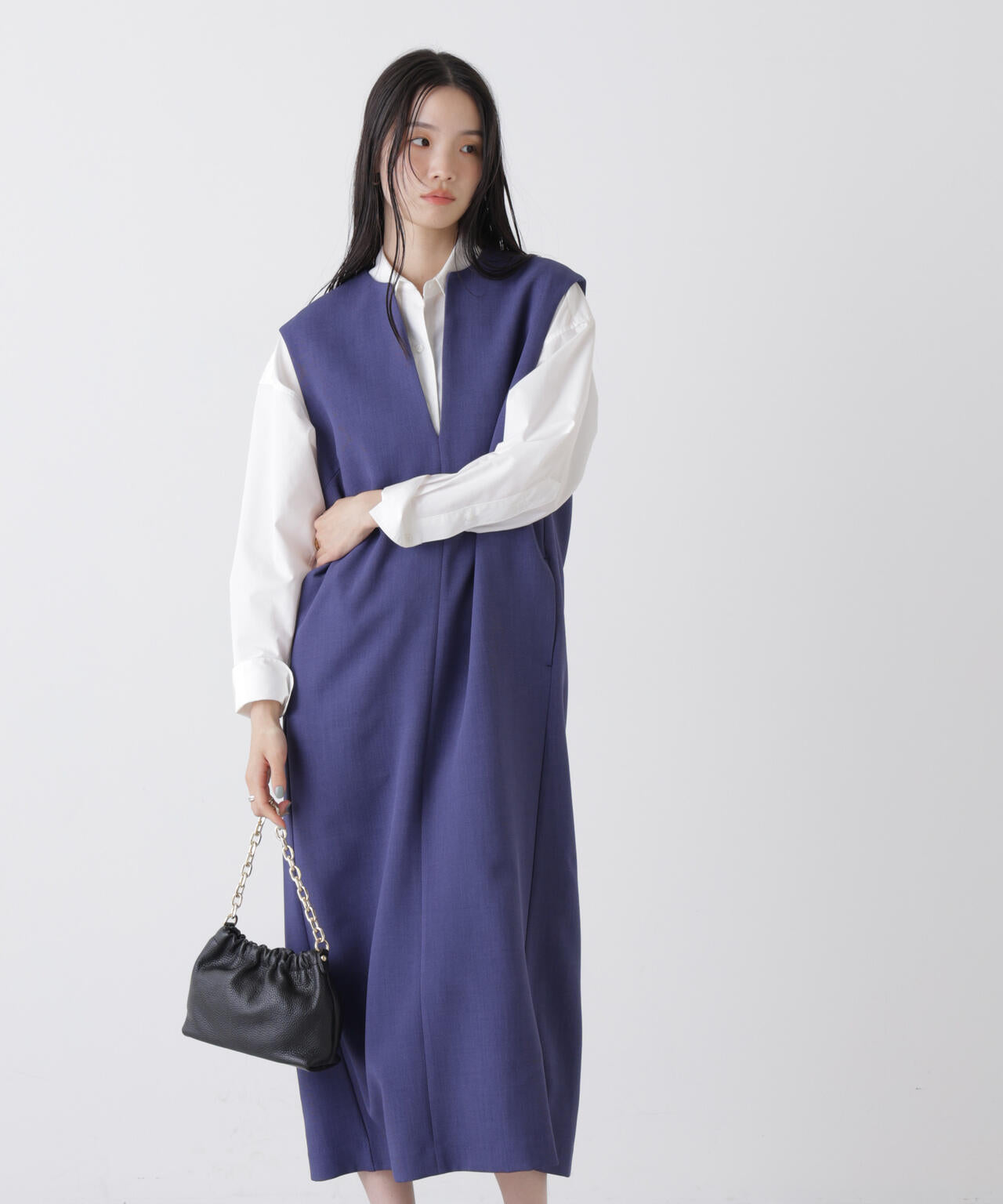 キーネックワンピース 6736119308