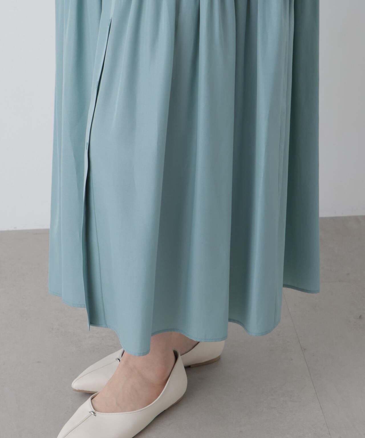 切り替えギャザーワンピース 6736119311