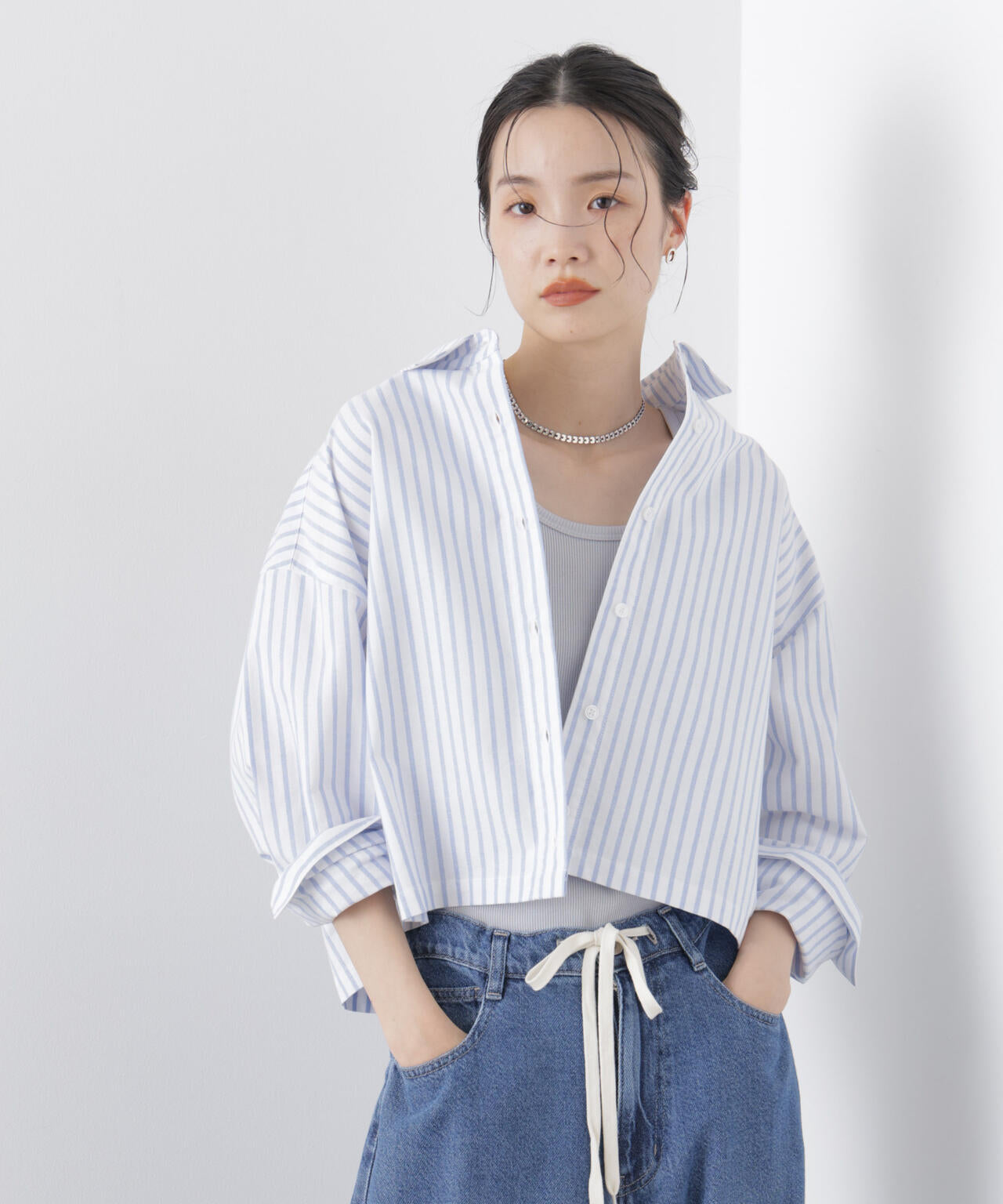 overcoat クロップドシャツ OVERCOAT ONLINE STORE（オーバーコート 公式オンラインストア）