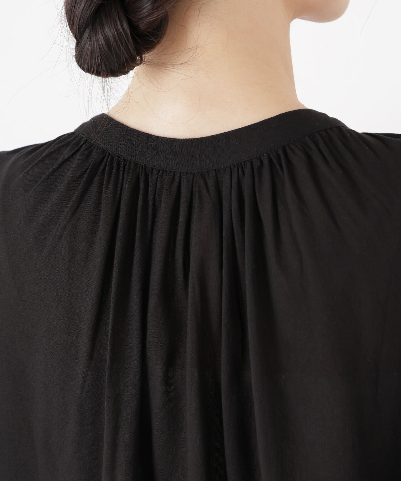 made in INDIA 前後2wayフレンチブラウス(セットアップ可) 6736121300