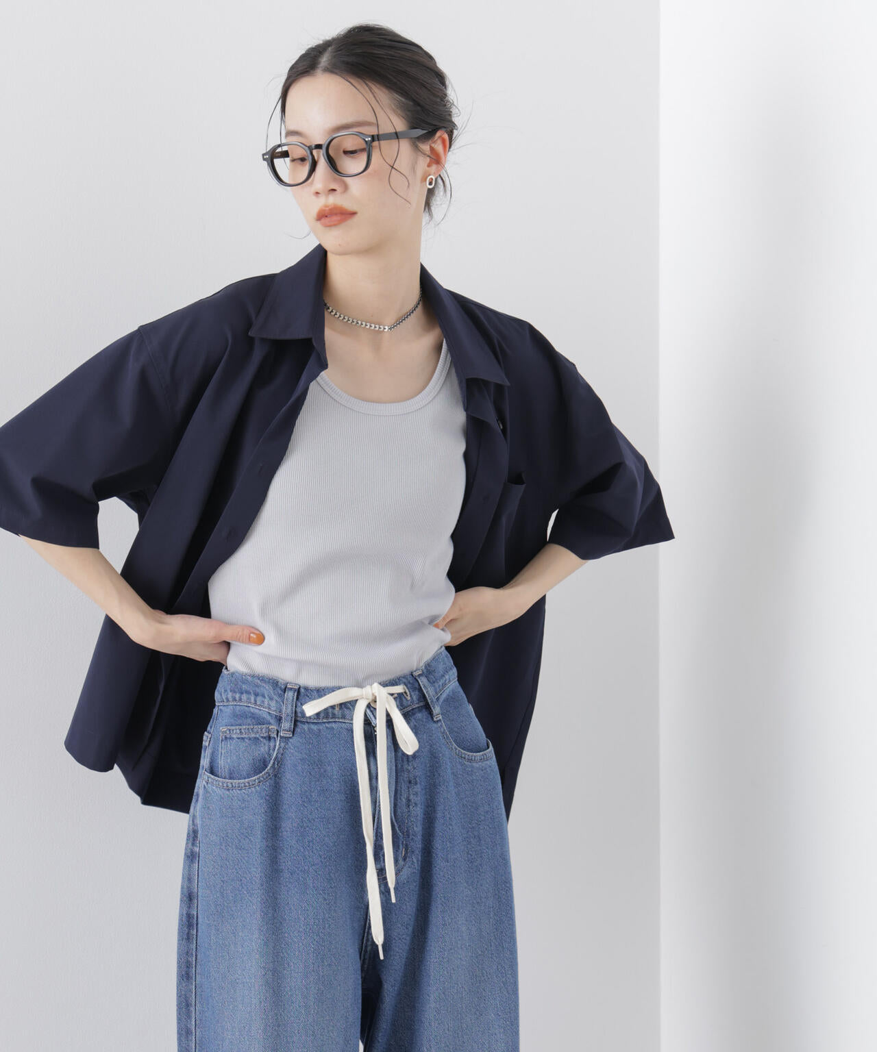 多機能2wayストレッチ ハーフスリーブシャツ(セットアップ可) 6736121301