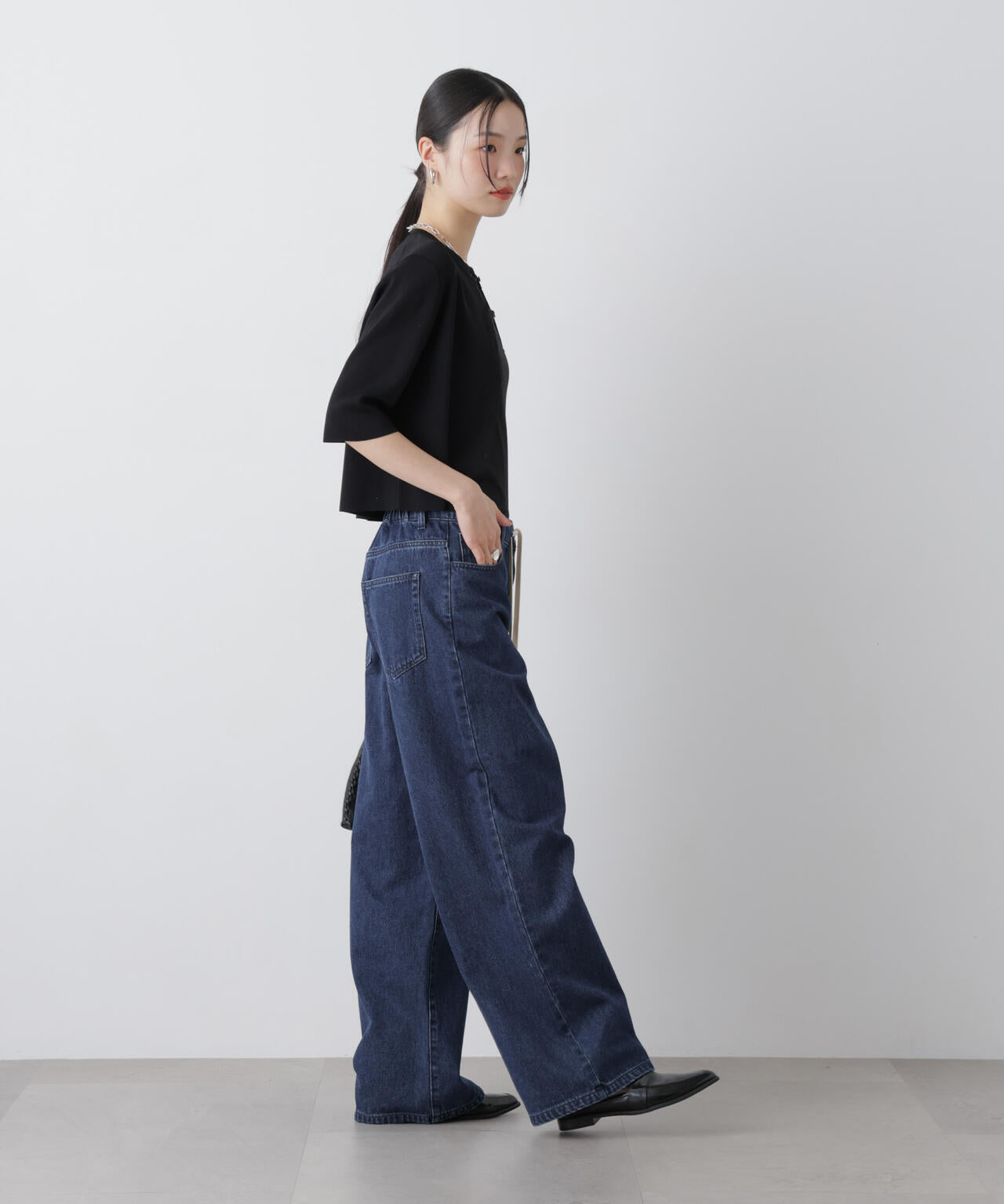 洗濯機洗い可UVカット接触冷感半袖カーディガン 6736122312