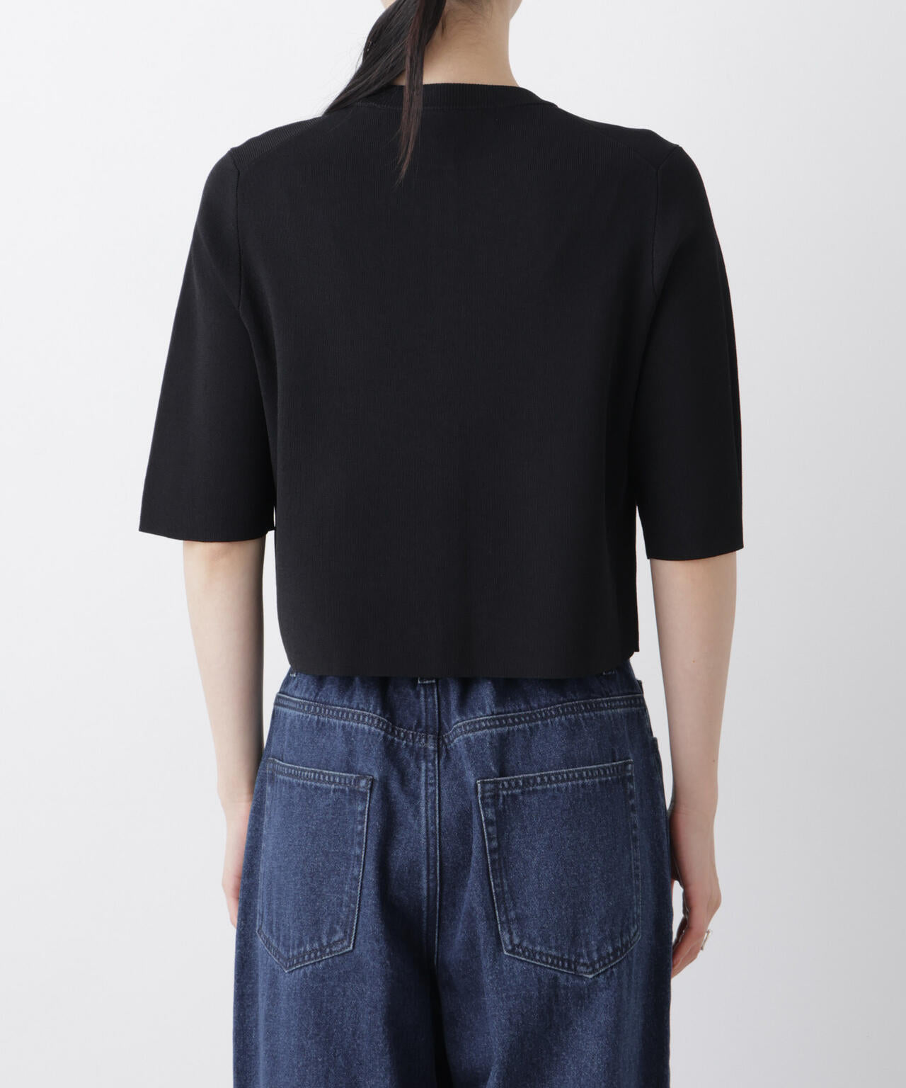 洗濯機洗い可UVカット接触冷感半袖カーディガン 6736122312