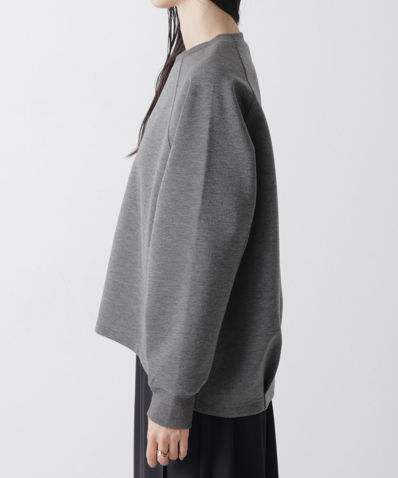ソフトダンボールドルマンコクーンシルエットプルオーバー 6736123302