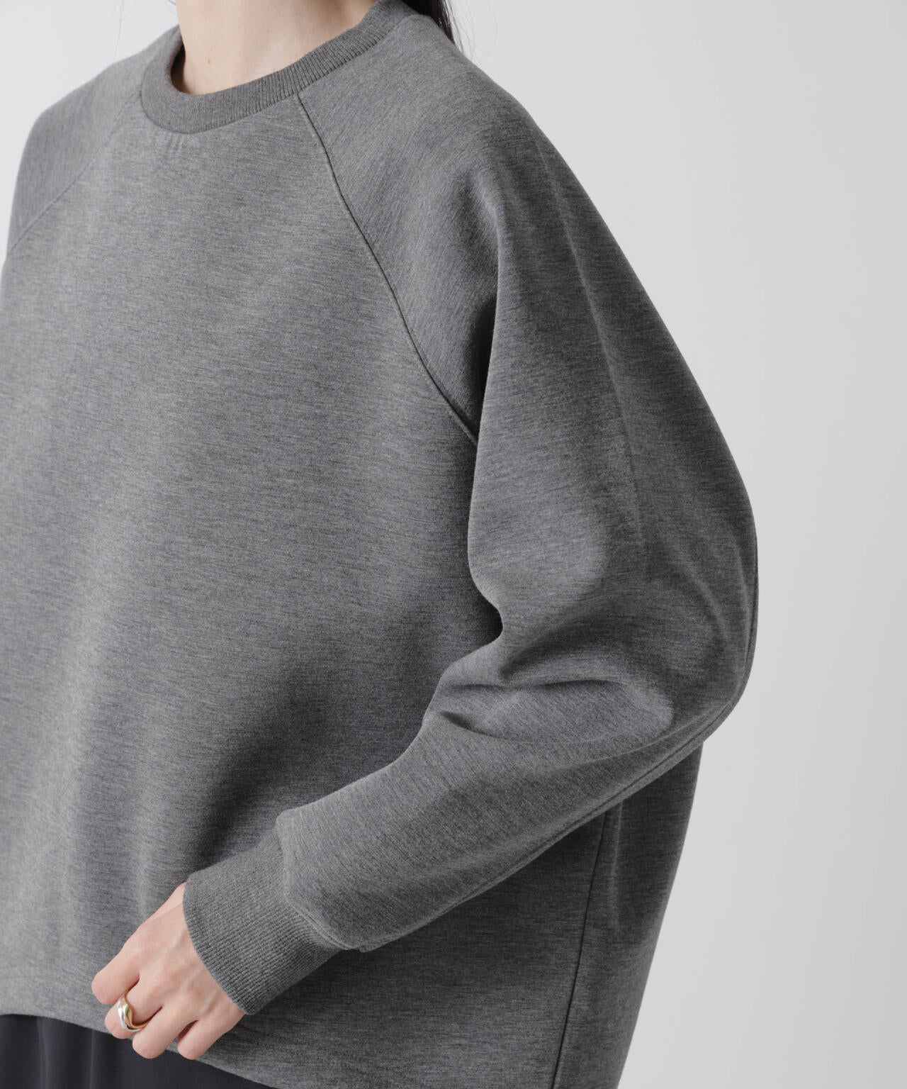 ソフトダンボールドルマンコクーンシルエットプルオーバー 6736123302
