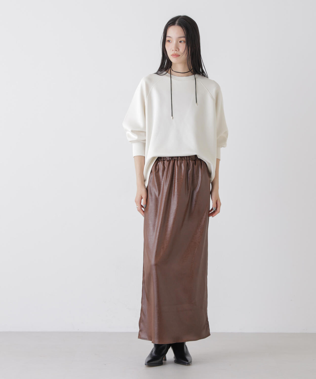 ソフトダンボールドルマンコクーンシルエットプルオーバー 6736123302