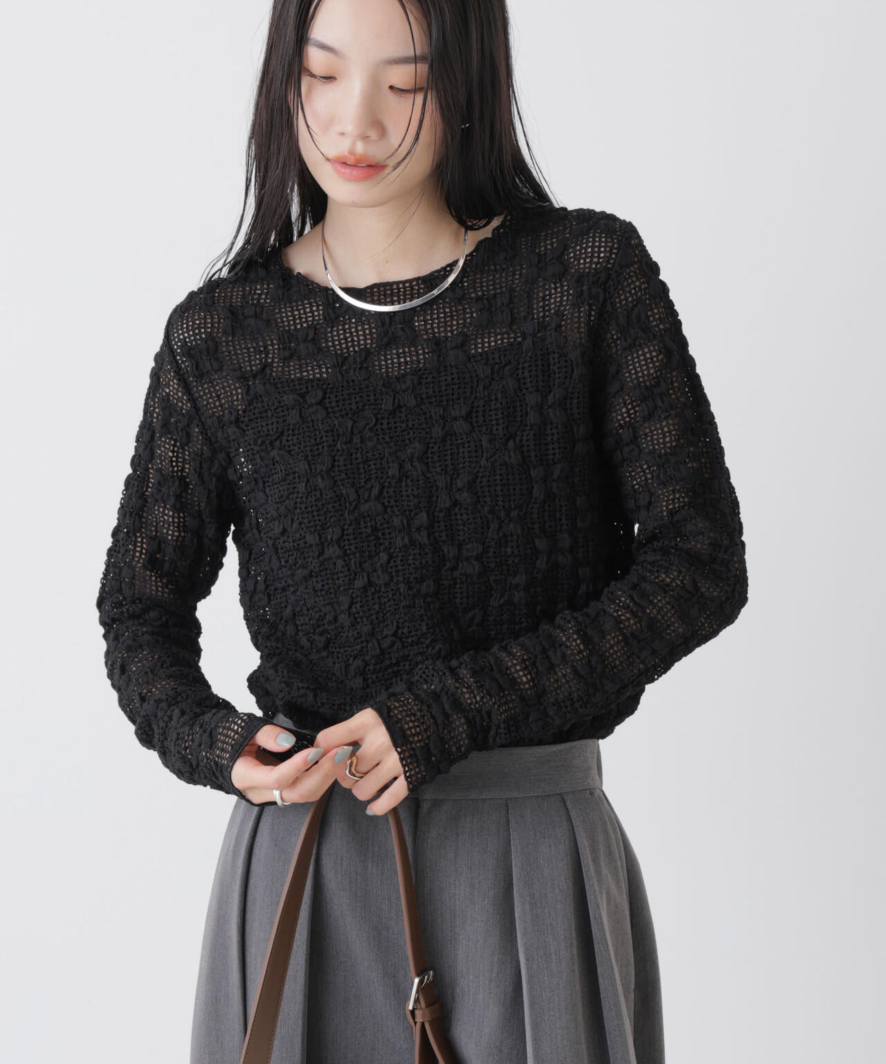 ポコポコレースカットトップス 6736123303