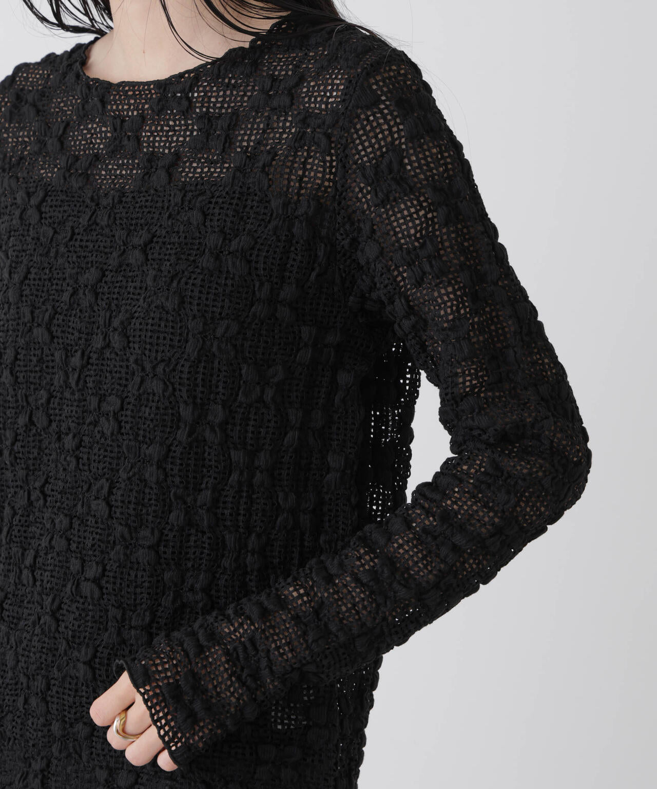 ポコポコレースカットトップス 6736123303