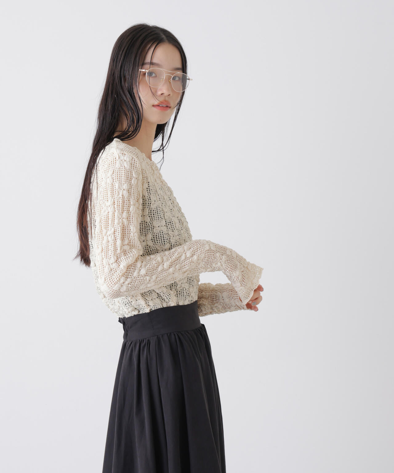 ポコポコレースカットトップス 6736123303