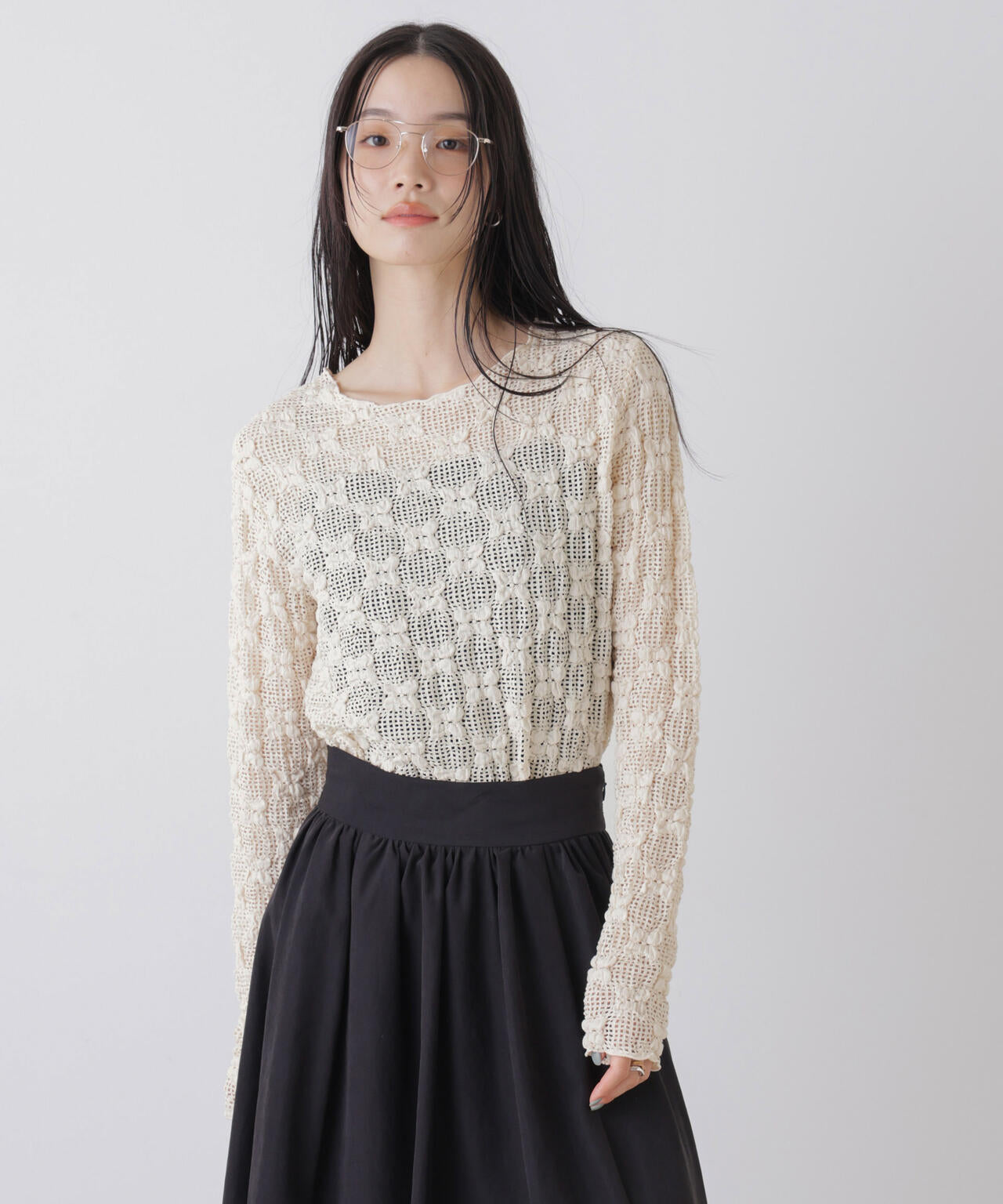 ポコポコレースカットトップス 6736123303