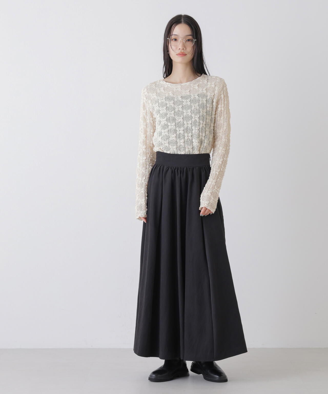 ポコポコレースカットトップス 6736123303