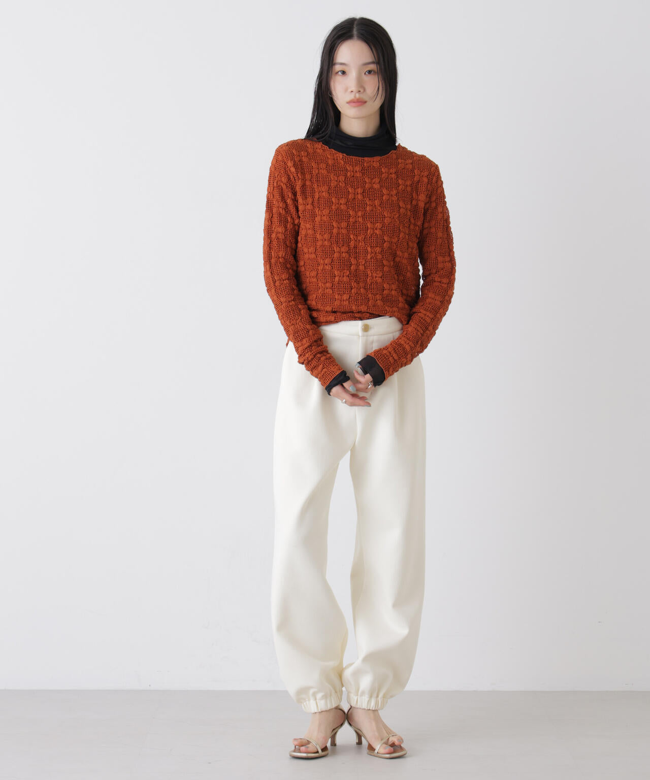 ポコポコレースカットトップス 6736123303