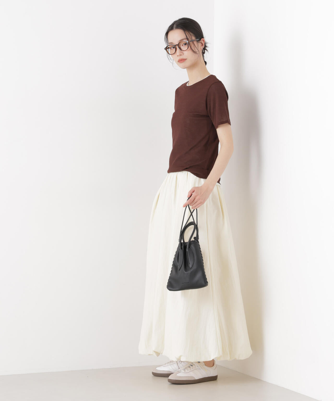 スラブシアー半袖Tシャツ 6736124301