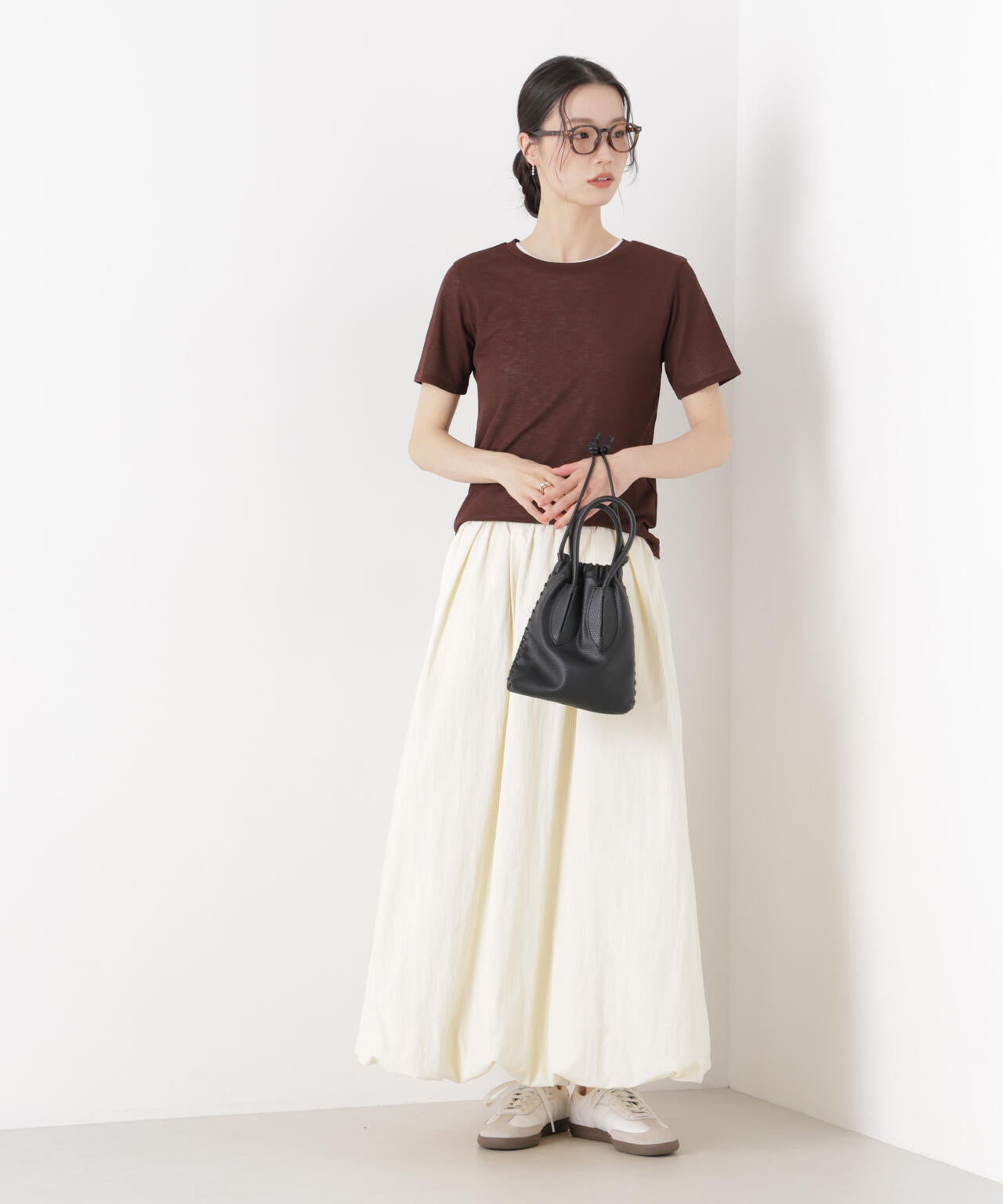 スラブシアー半袖Tシャツ 6736124301