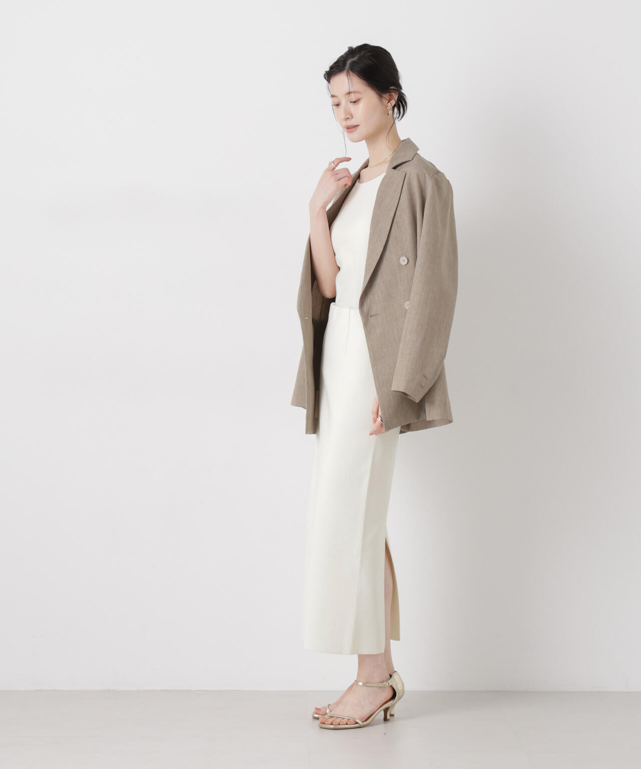 抗菌防臭リブカップ付きアメスリキャミ 6736124308