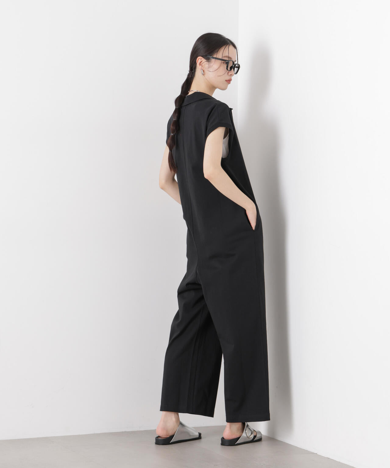 ポロ サロペット カット パンツ