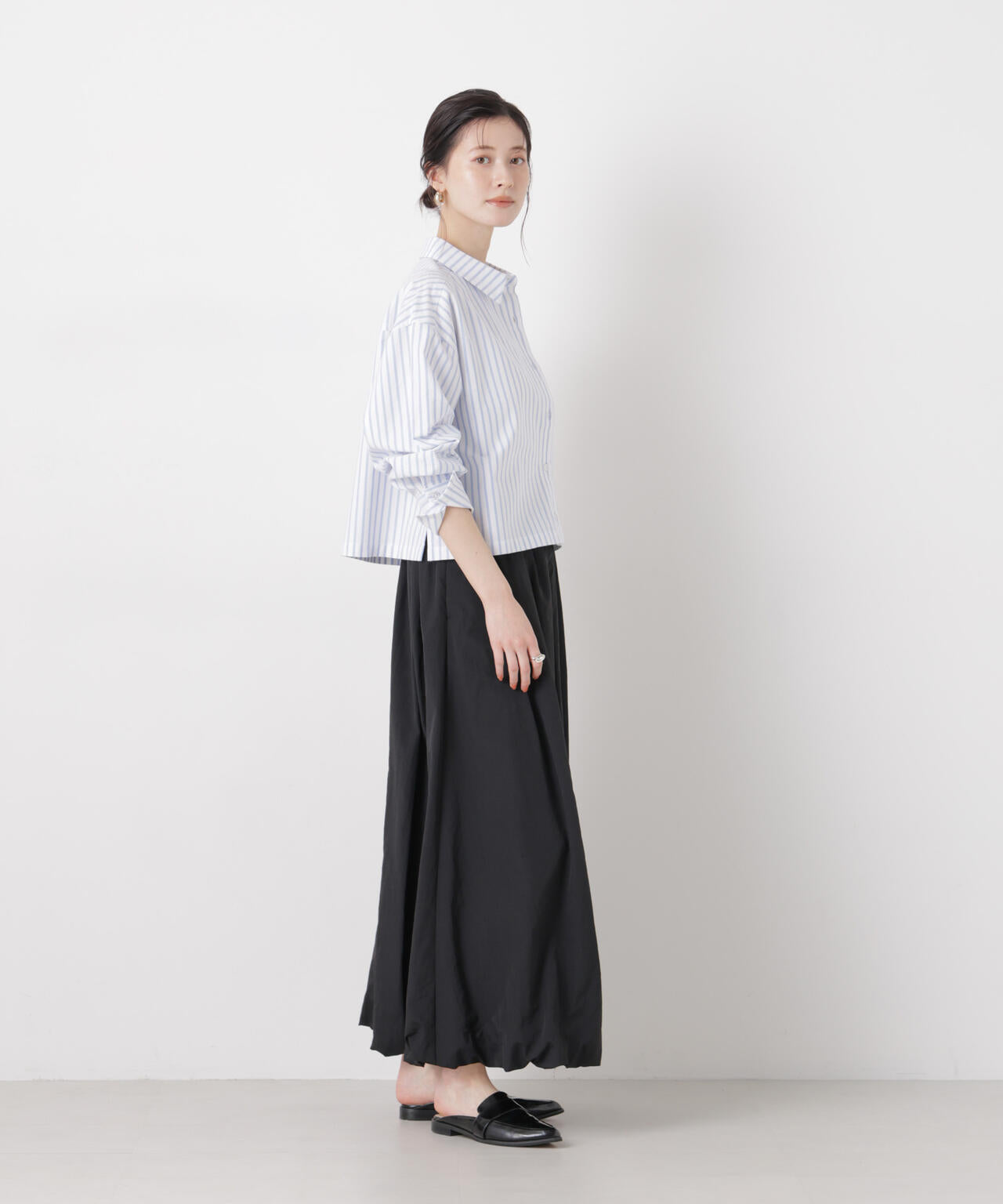 ナイロンタッサーバルーンスカート 6736130306