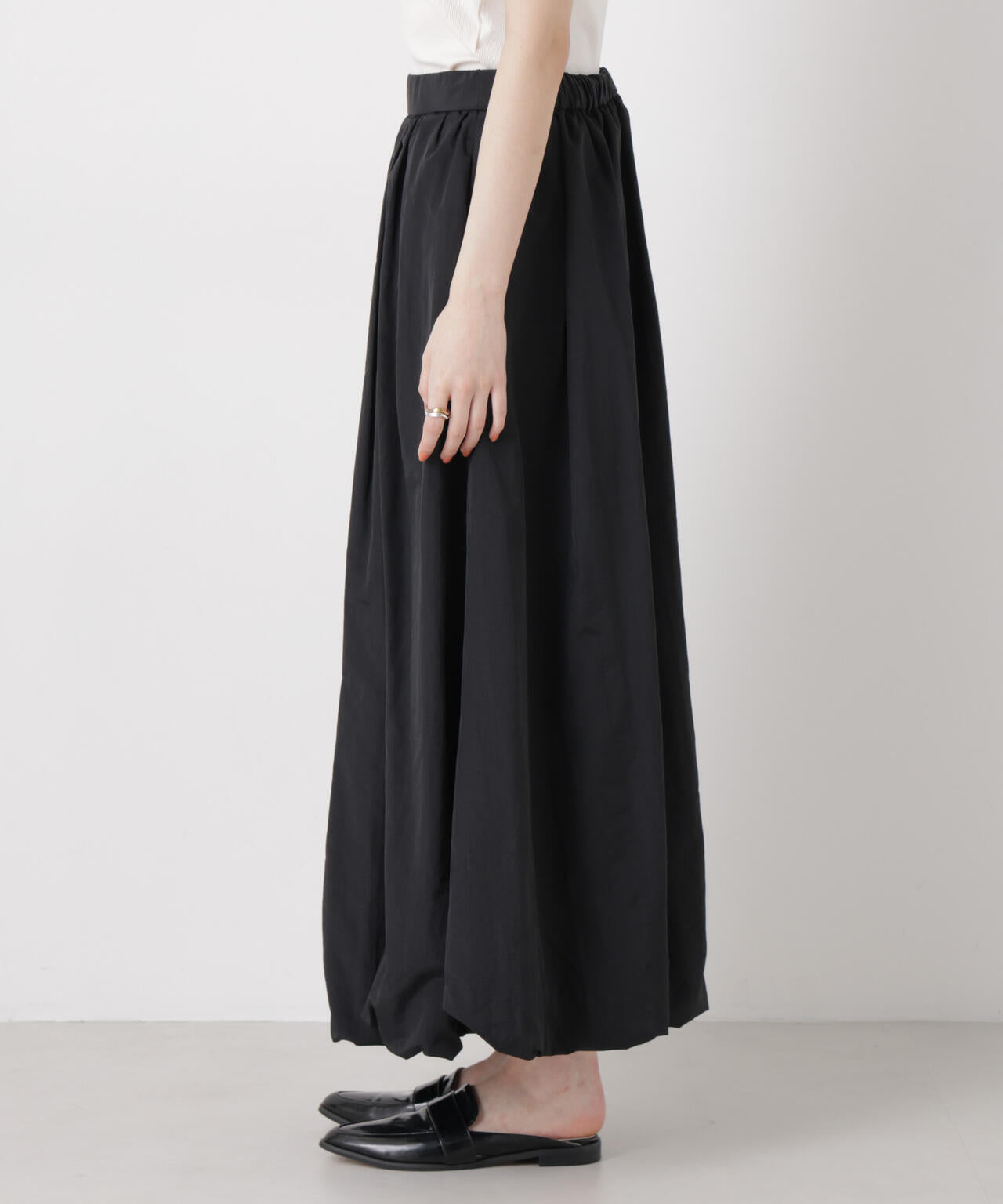 ナイロンタッサーバルーンスカート 6736130306