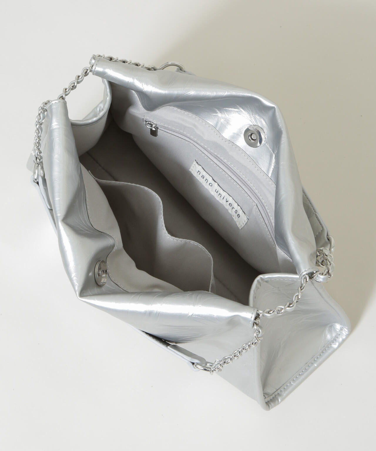 チェーンショルダーギャザーバッグ 6736132300