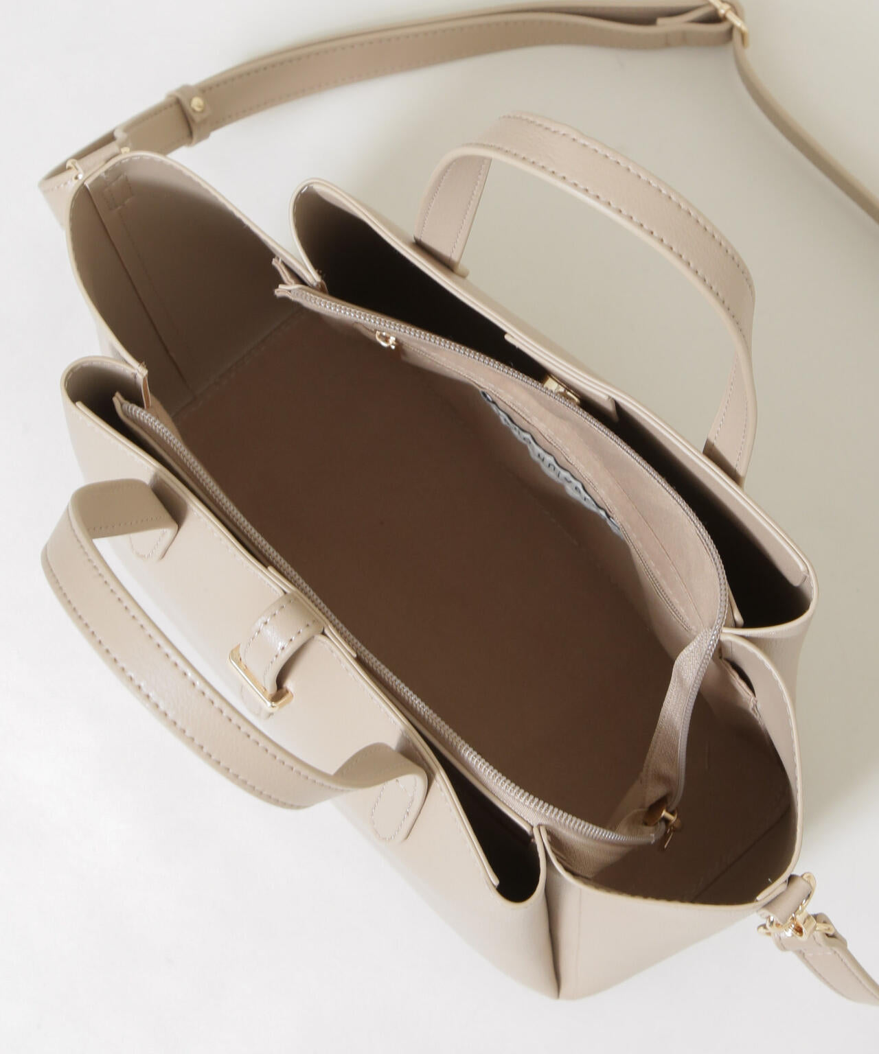 ショルダー付き 2way トートバッグ
