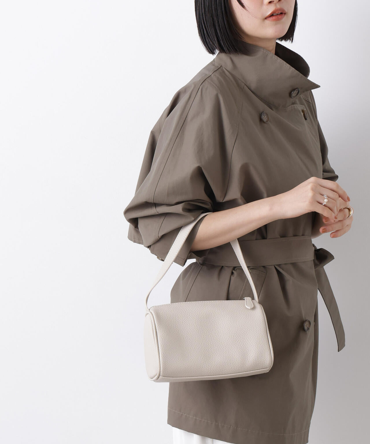 ワンハンドルミニショルダーバッグ