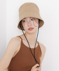 Healthknit/別注ドローコード付ワンポイント刺繍HAT