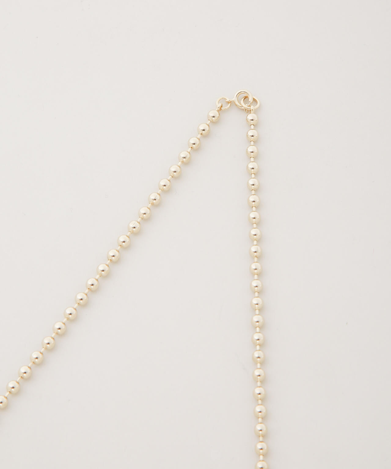 4mm ボールチェーン ネックレス 長さ40cm