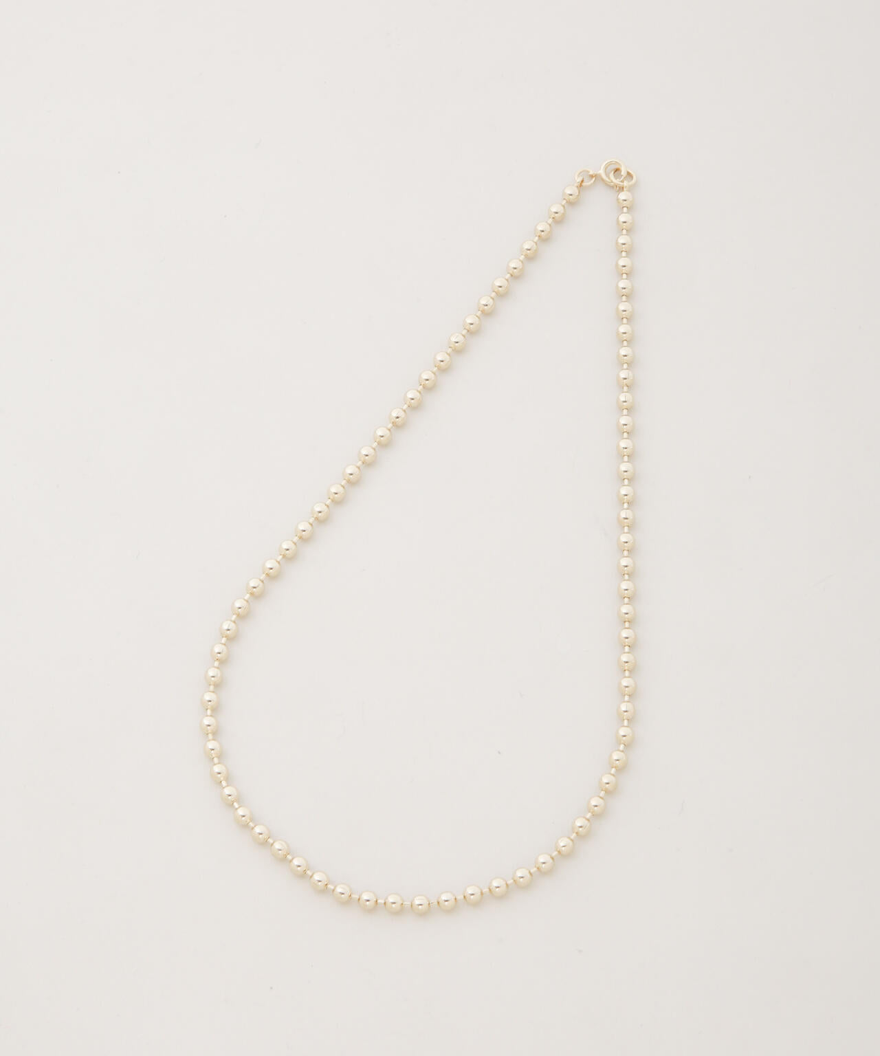 4mm ボールチェーン ネックレス 長さ40cm