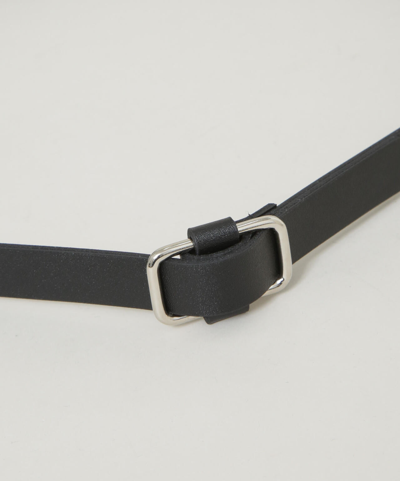 無段階調整 スクエア型バックル2cm幅ベルト 6736150300